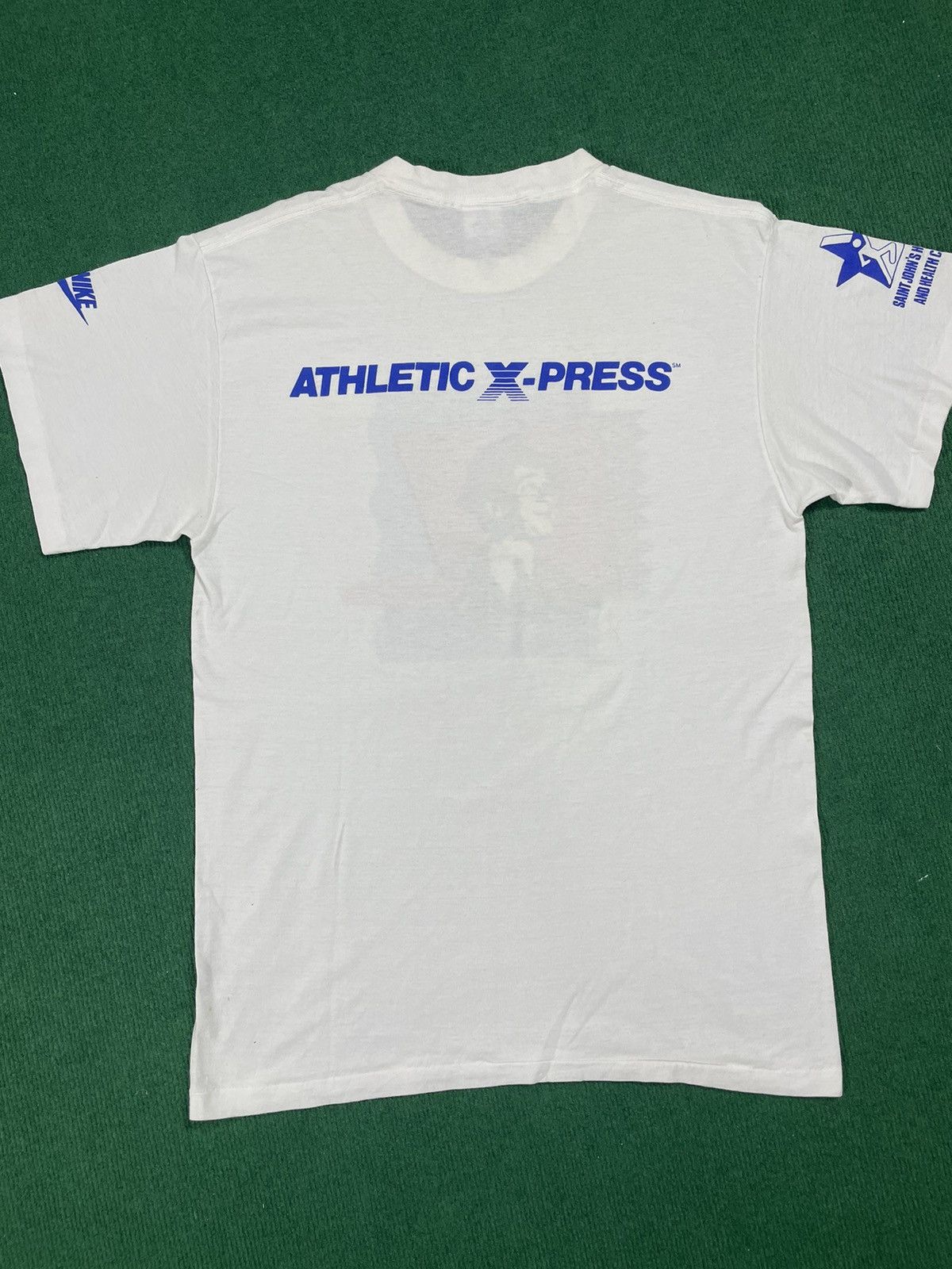 Nike × Vintage Vintage Jimmy Stewart 1991 Relay Marathon by Nike Size US XL / EU 56 / 4 - 4 Thumbnail