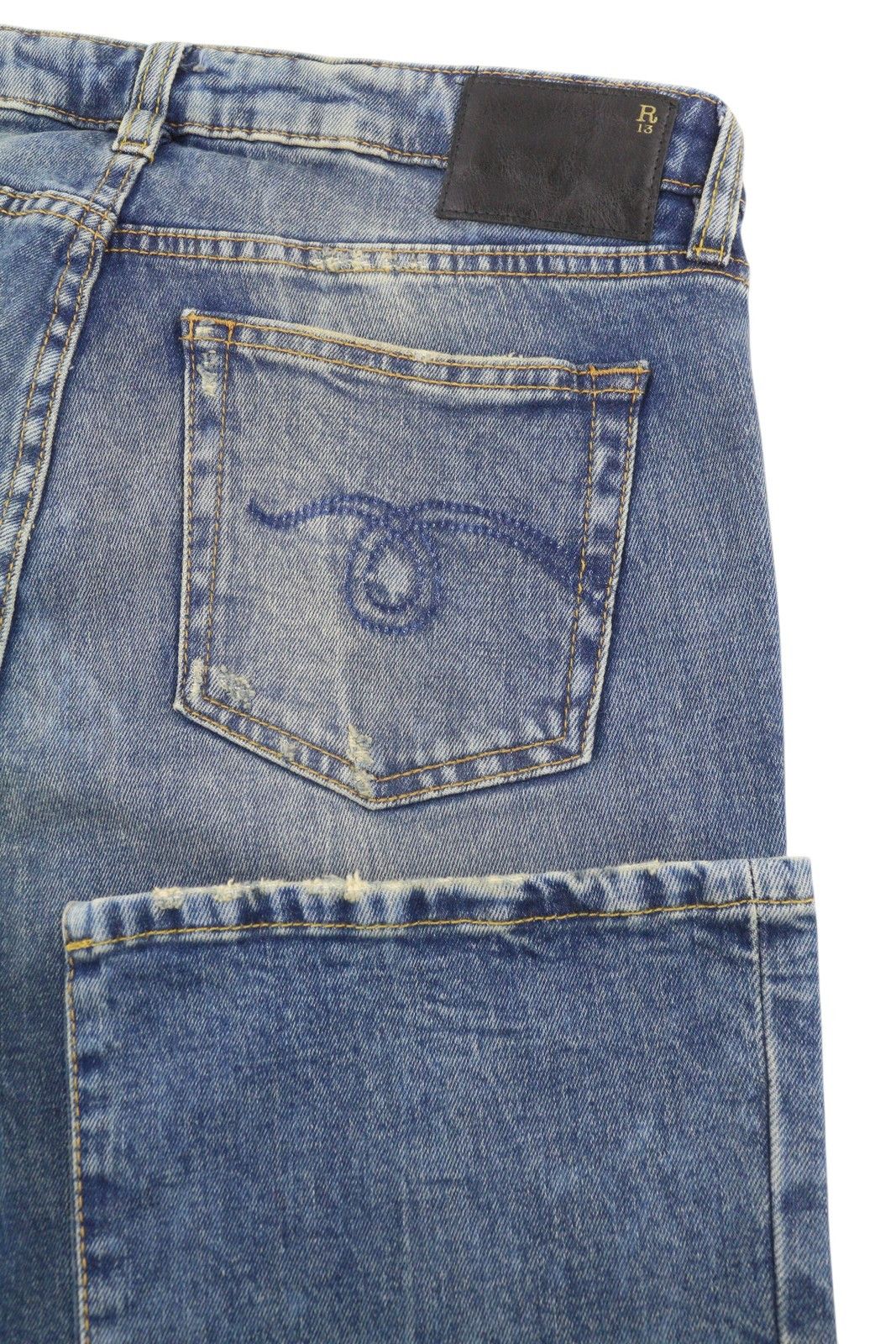 KICK FIT 29 Kelly Stretch Washed Faded Ankle Cropped 86334