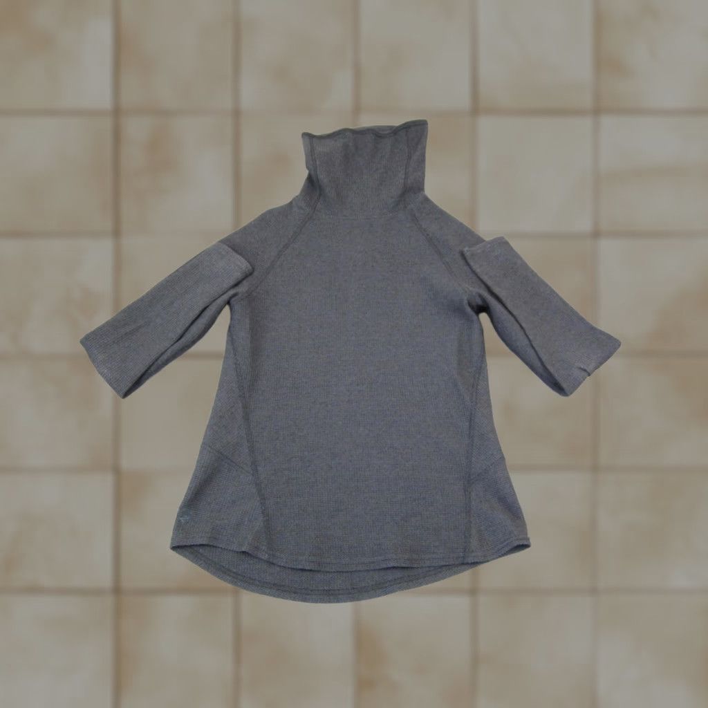 Vintage Kuhl Sweater Womens S Gray Petra Turtleneck Pullover Knit Size S / US 4 / IT 40 - 1 Thumbnail