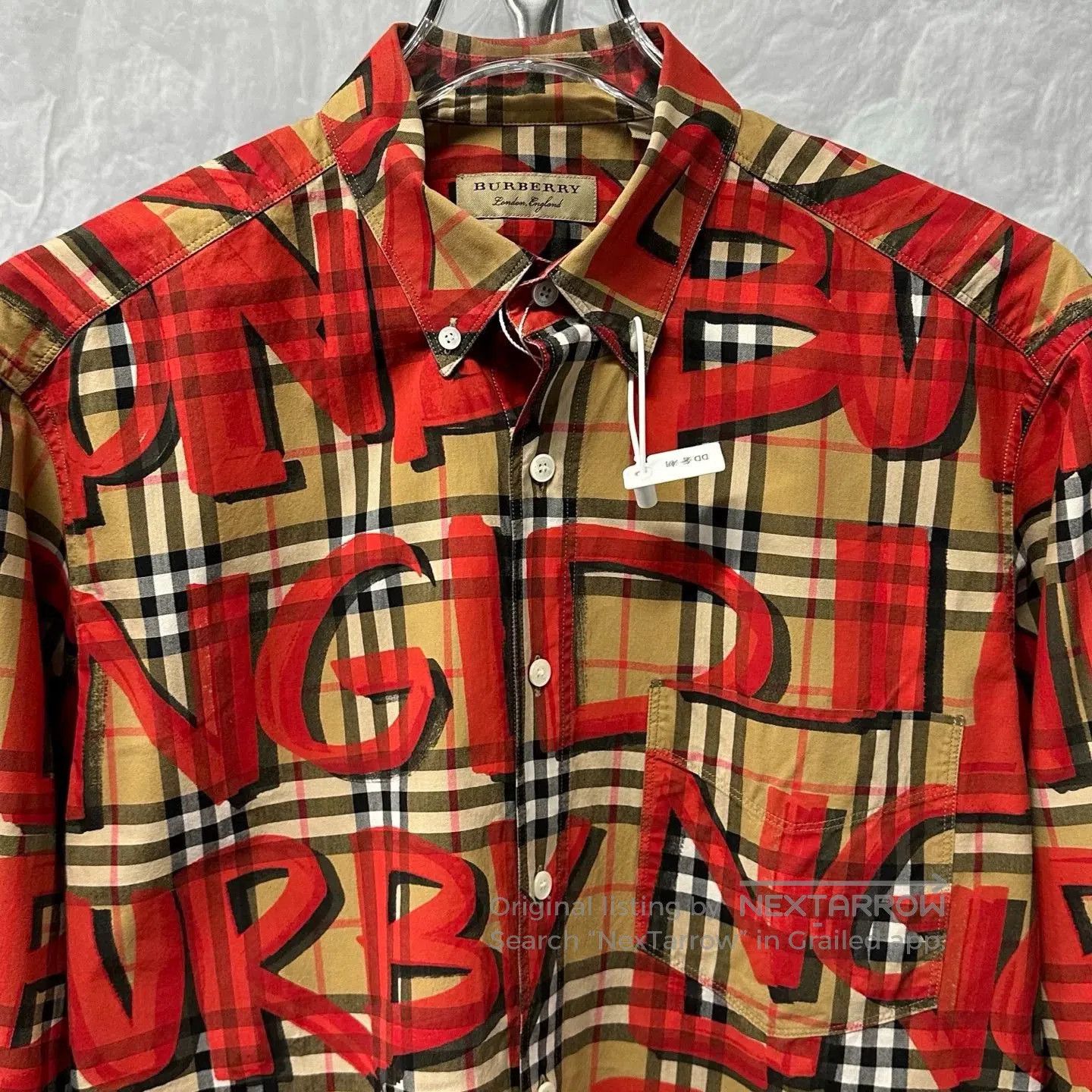 Burberry burberry graffiti print long sleeve shirt. Size US M / EU 48-50 / 2 - 2 Thumbnail