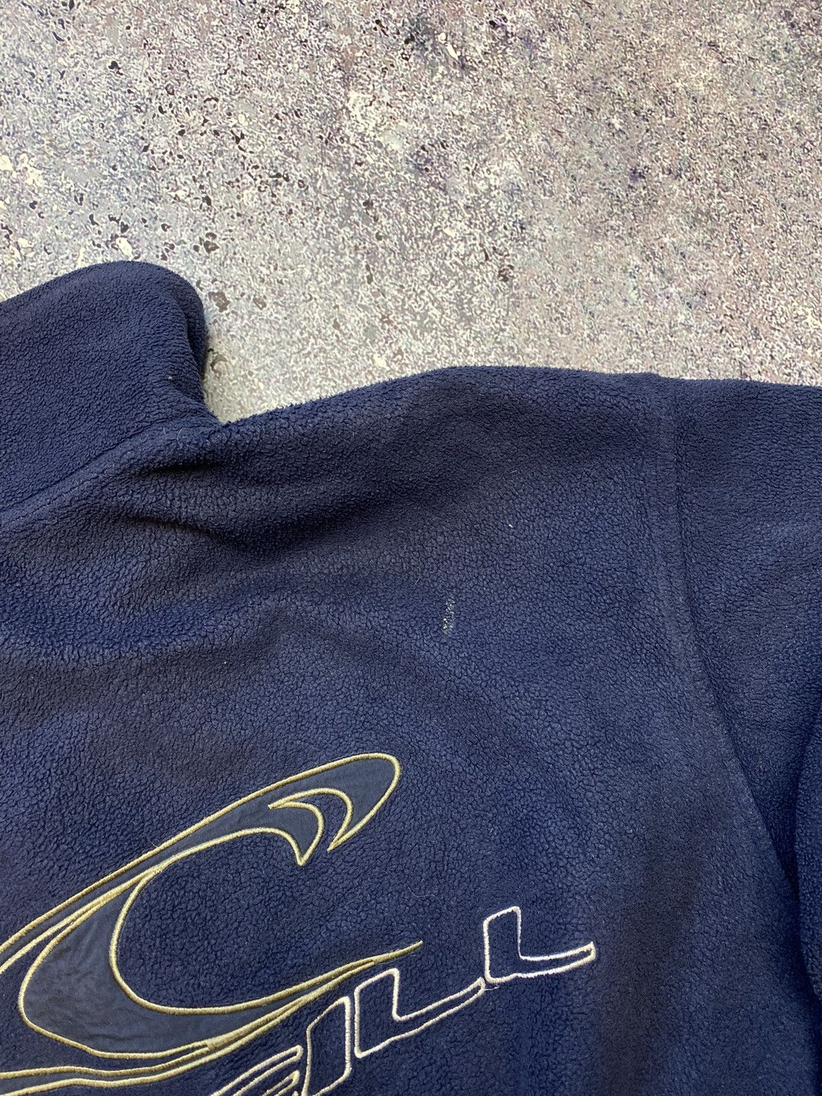 O'Neill × Vintage 💥CRAZY SURF STYLE ONEILL BIG LOGO FLEECE Size US L / EU 52-54 / 3 - 7 Thumbnail