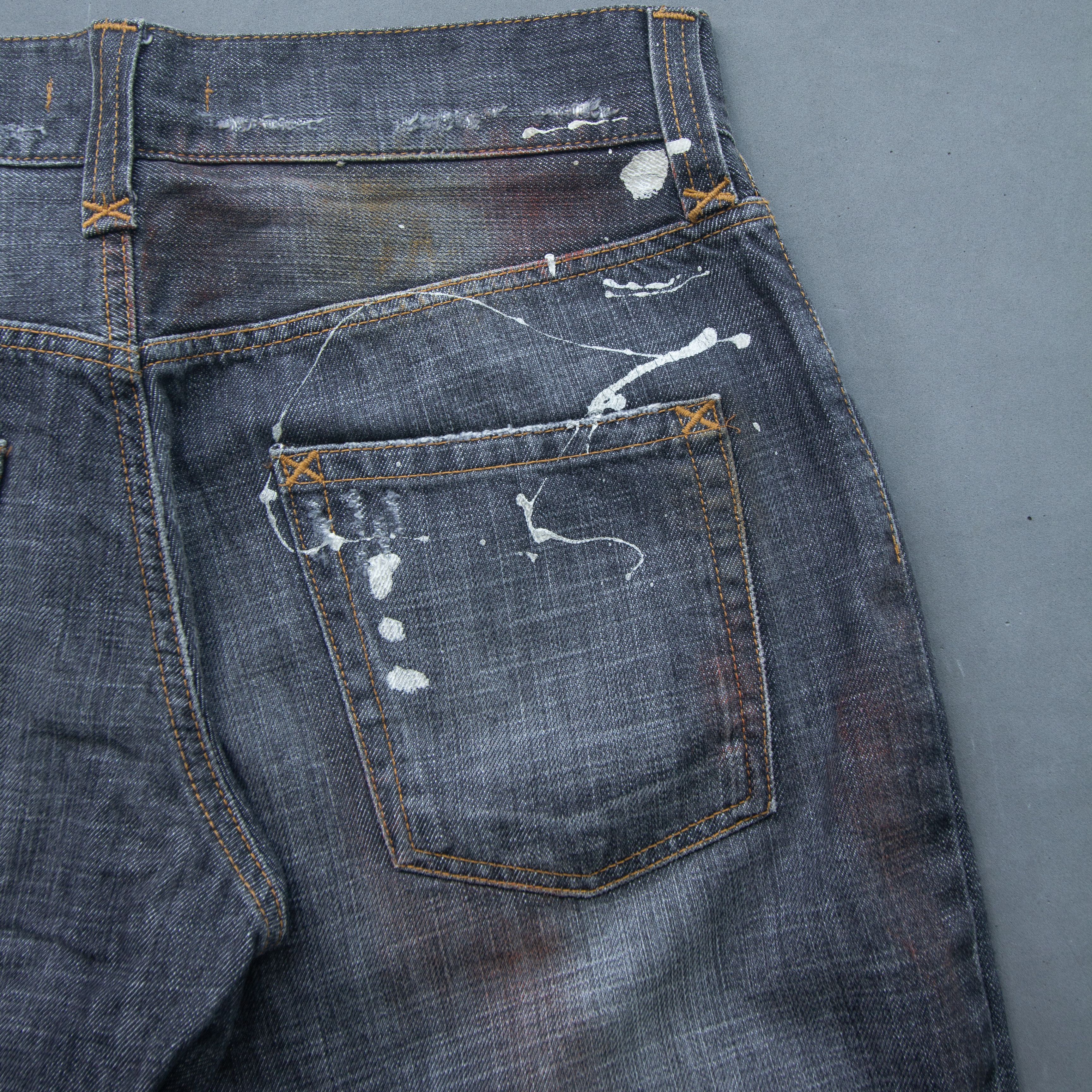 Dolce & Gabbana DnG Paint Splatter Jeans Size US 32 / EU 48 - 6 Thumbnail