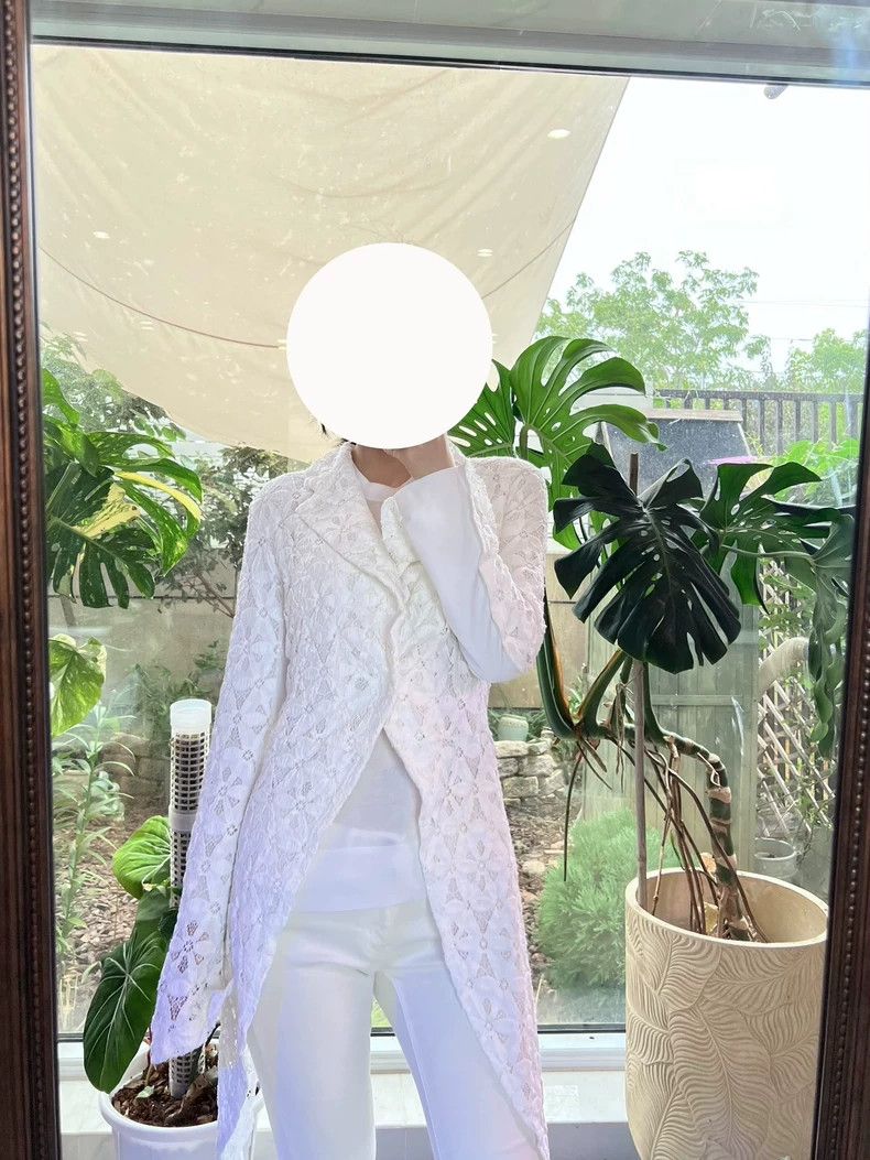 Comme des Garcons Comme des Garcons Lace dovetail coat Size M / US 6-8 / IT 42-44 - 6 Thumbnail