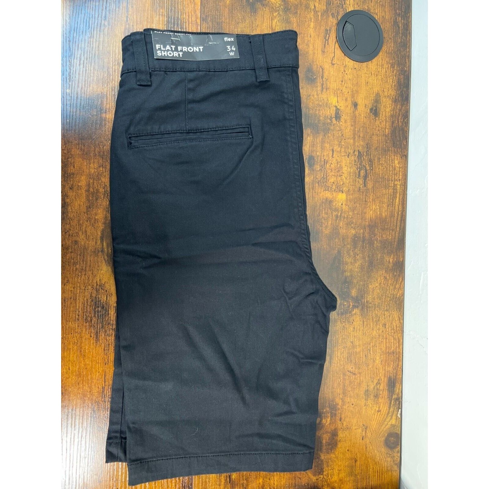 rue21 Rue21 Mens 34" Shorts Black Bottoms Chinos Bermuda Modern Size US 34 / EU 50 - 7 Thumbnail