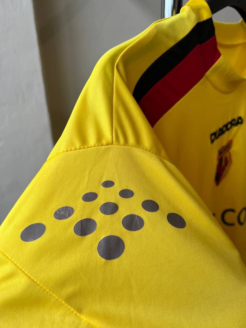 Diadora 2006/07 WATFORD FC HOME SOCCER JERSEY FOOTBALL SHIRT DIADORA Size US L / EU 52-54 / 3 - 6 Thumbnail