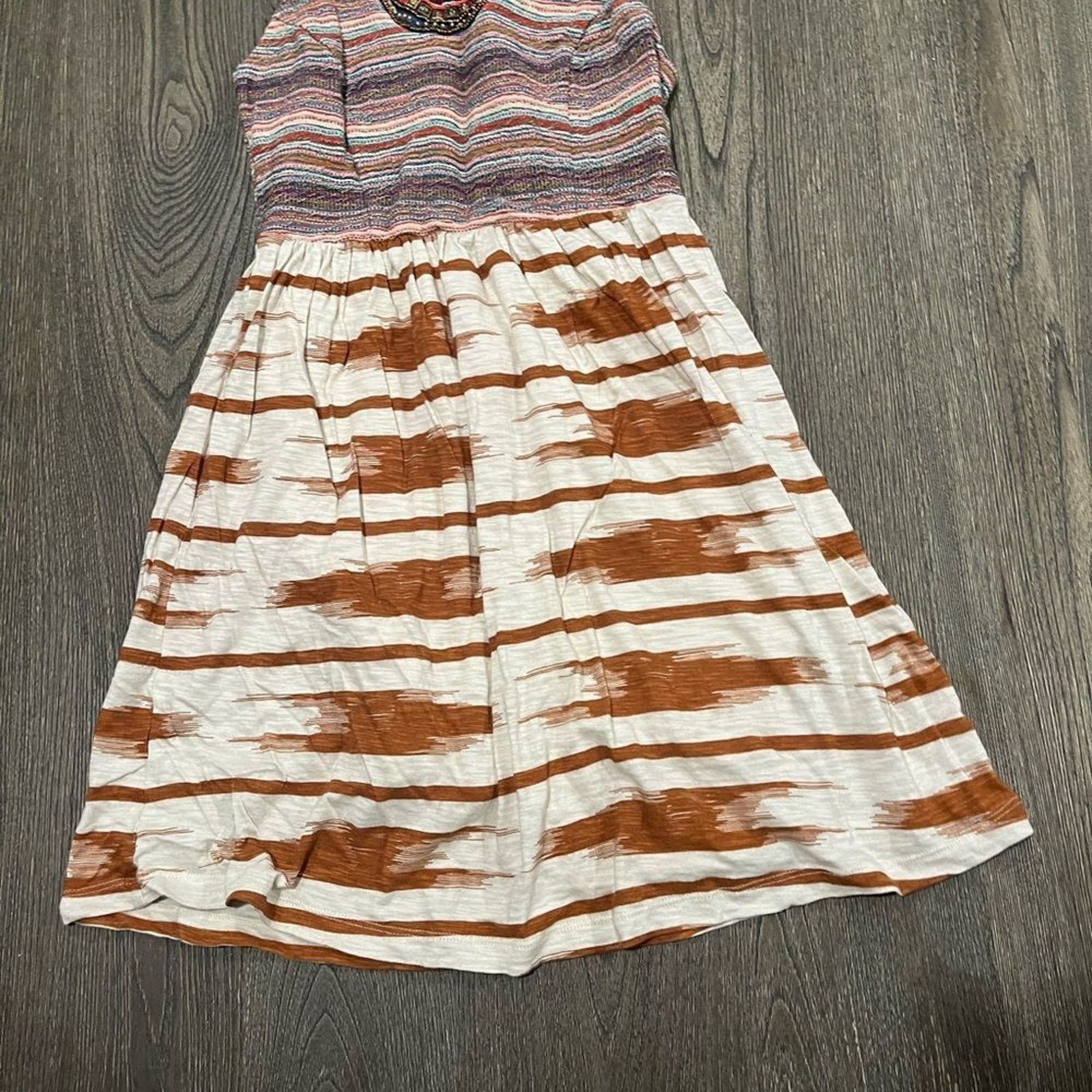 Lucky Brand Lucky Brand Dress Empire Waist Aztec Pattern Sleeveless XS Size XS / US 0-2 / IT 36-38 - 2 Thumbnail