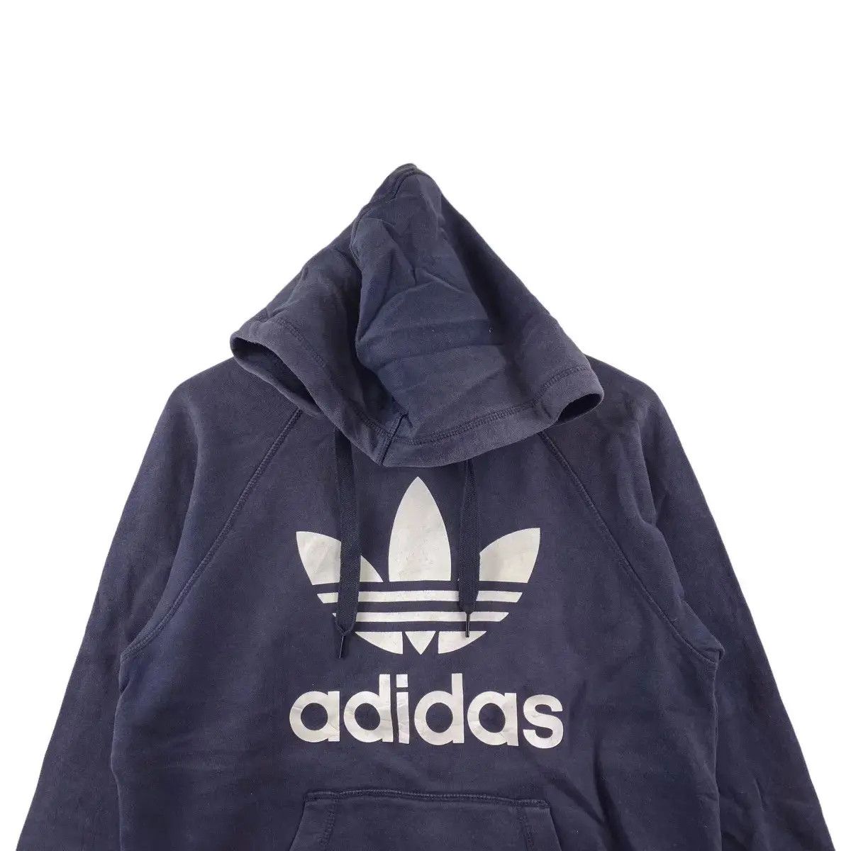 Adidas ADIDAS ORIGINALS TREFOILS Printed Logo Hoodie Pullover Size M / US 6-8 / IT 42-44 - 2 Thumbnail