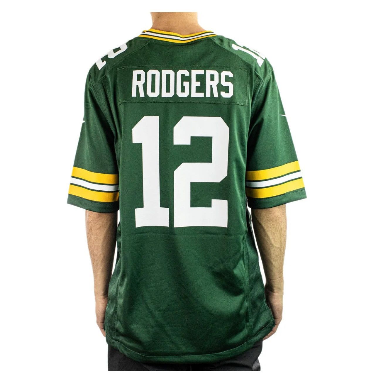 Nike NFL Green Bay Packers 12 Rodgers Mens Game Jersey