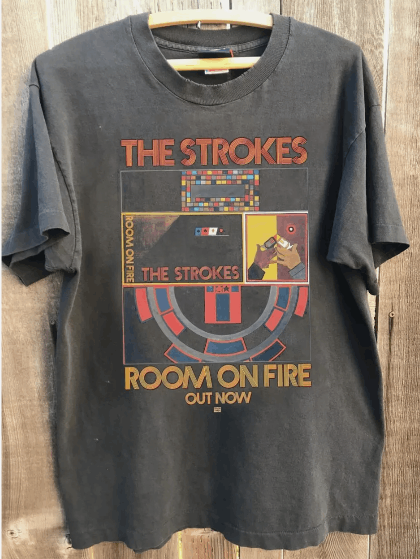 Band Tees The Strokes T-shirt Rock Band Retro Tee Size US L / EU 52-54 / 3 - 2 Thumbnail