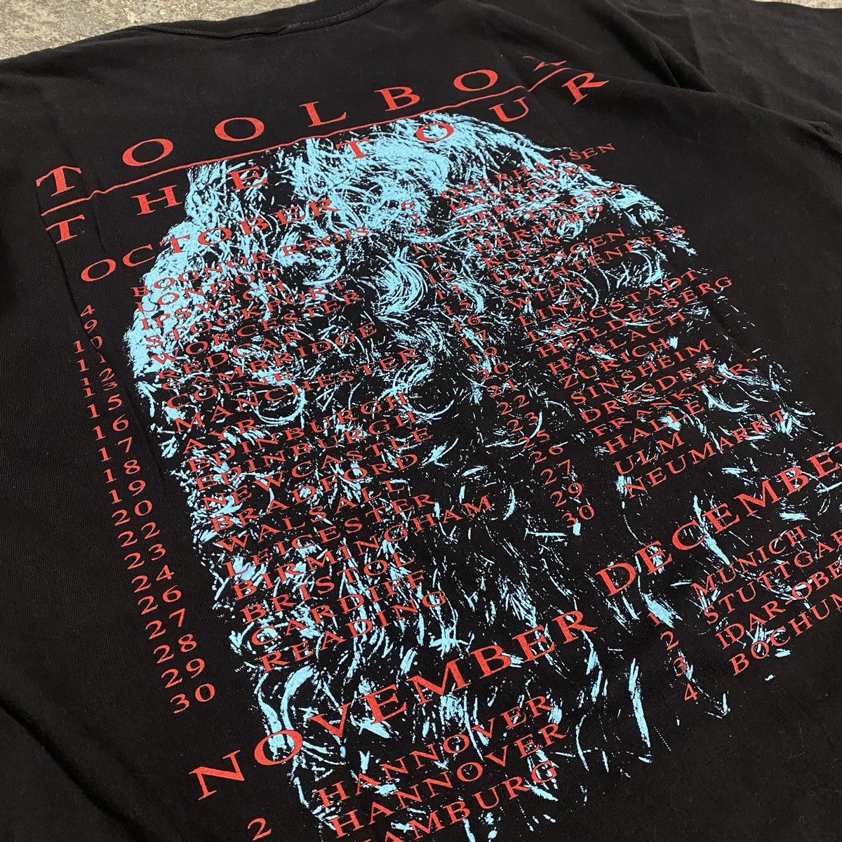 Band Tees × Brockum × Vintage 1991 Ian Gillan Toolbox Tour Tee Size US XL / EU 56 / 4 - 5 Thumbnail