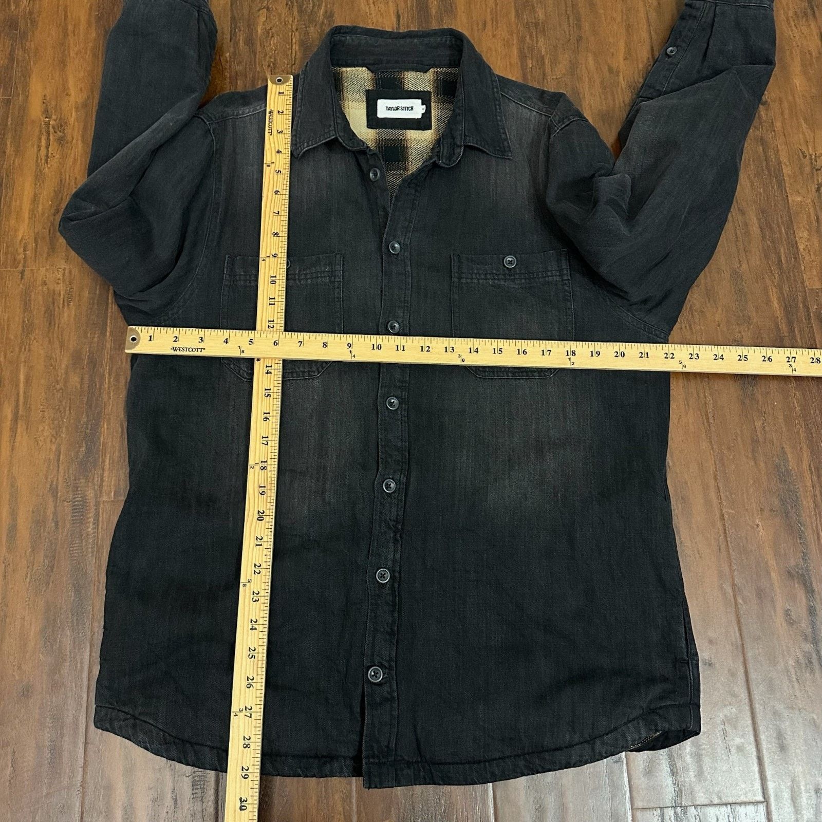 Taylor Stitch TAYLOR STITCH Shirt Jacket Plaid Lined Button Up Shacket Size US M / EU 48-50 / 2 - 9 Thumbnail