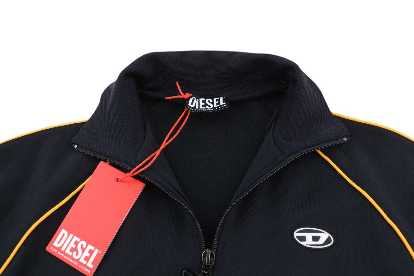 Diesel S-RALOCK S Black Full Zip Sweatshirt 41058 Size US S / EU 44-46 / 1 - 4 Thumbnail