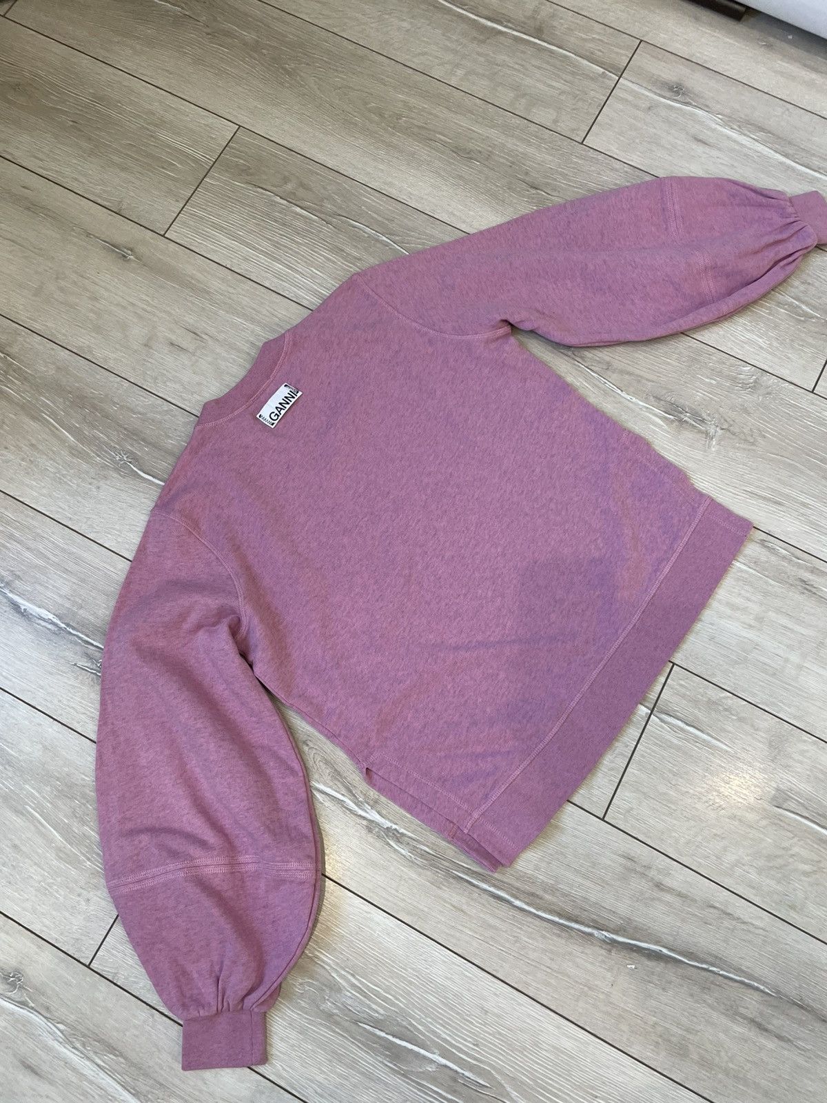 Ganni Ganni Women's Isoli Sweatshirt - Moonlight Mauve Size S / US 4 / IT 40 - 11 Thumbnail