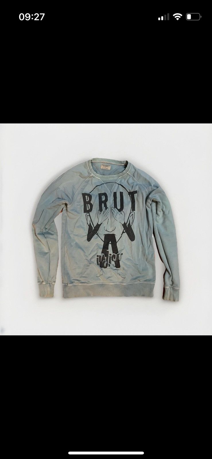 Nudie Jeans Nudie Jeans Sweatshirt Mens 100% Organic Cotton Terry Crew Size US S / EU 44-46 / 1 - 1 Thumbnail