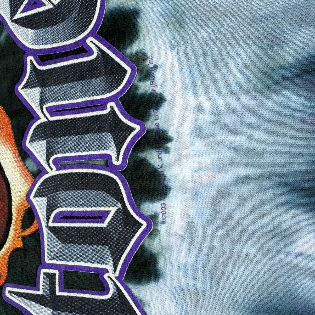 Liquid Blue × The Rolling Stones × Vintage Vintage Rolling Stones Tattoo Tye Dye Shirt Single Stitch XL Size US XL / EU 56 / 4 - 5 Thumbnail