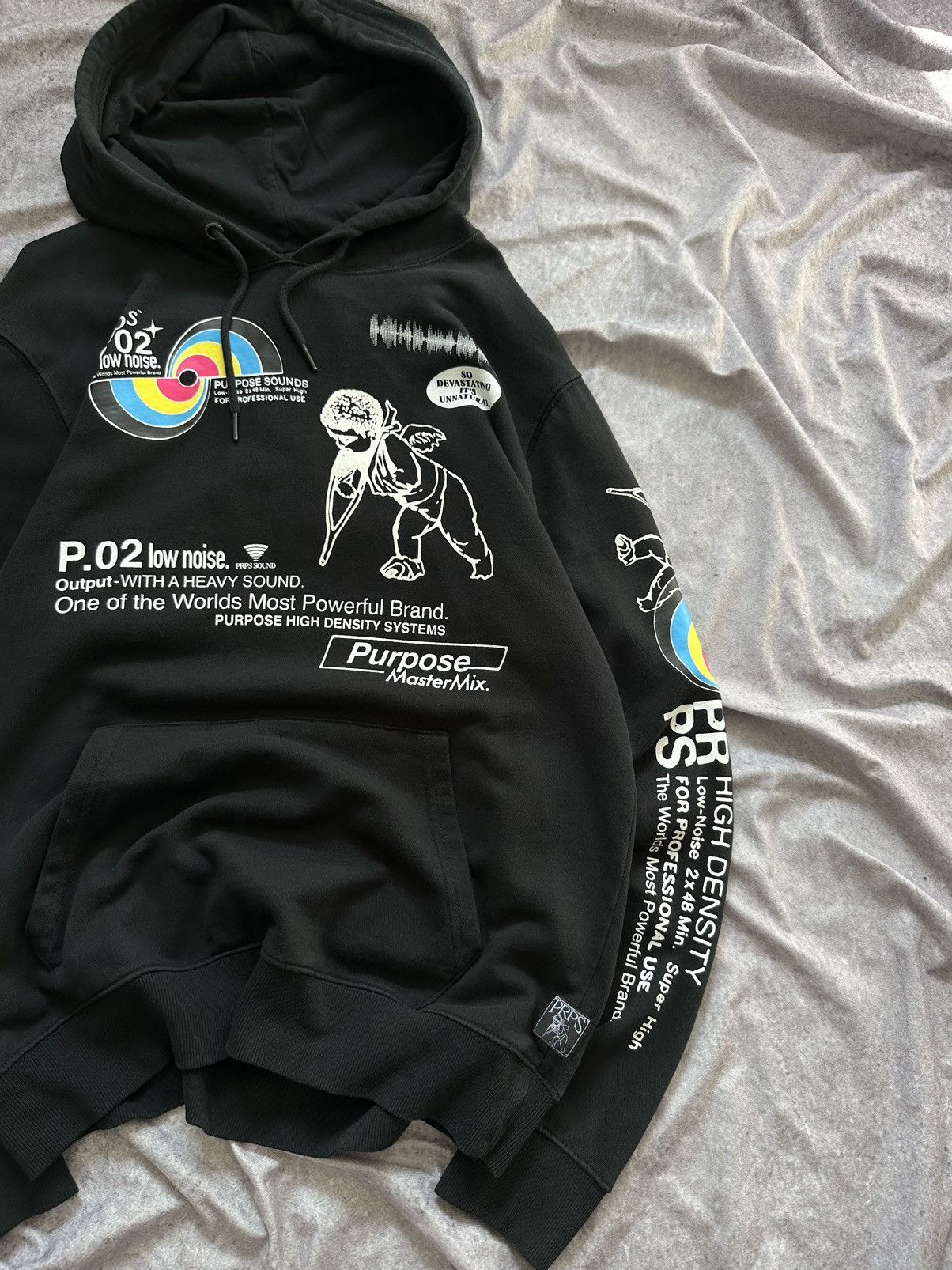 Prps Prps Ramah Purpose Sounds Master Mix Black Hoodie Size M Size US M / EU 48-50 / 2 - 4 Thumbnail