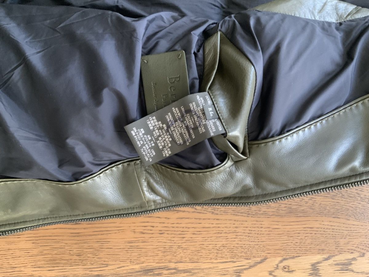 Berluti Haider Ackermann Camo green Calf leather vest Size US M / EU 48-50 / 2 - 8 Thumbnail
