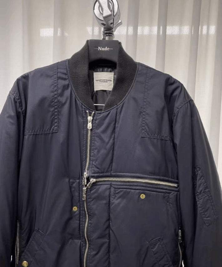 Takahiromiyashita The Soloist. The soloist Cross Zip Bomber Jacket K20 Size US L / EU 52-54 / 3 - 3 Thumbnail