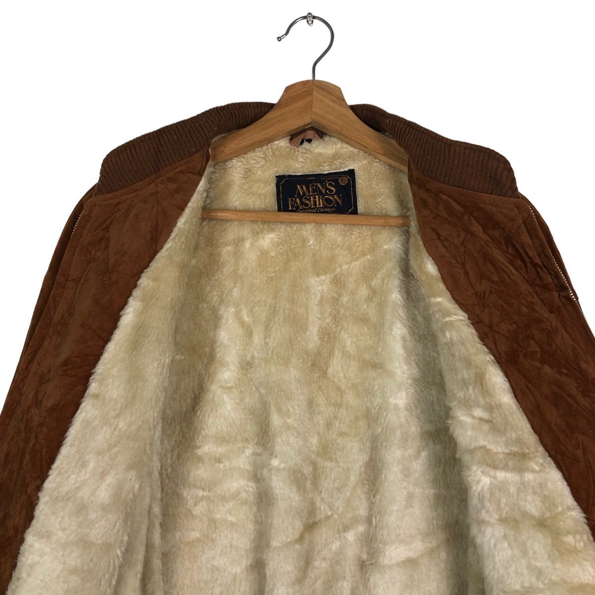Japanese Brand 🔥Riot Riot Vintage Bomber Jacket Suede Leather Rick Owens Size US L / EU 52-54 / 3 - 14 Thumbnail