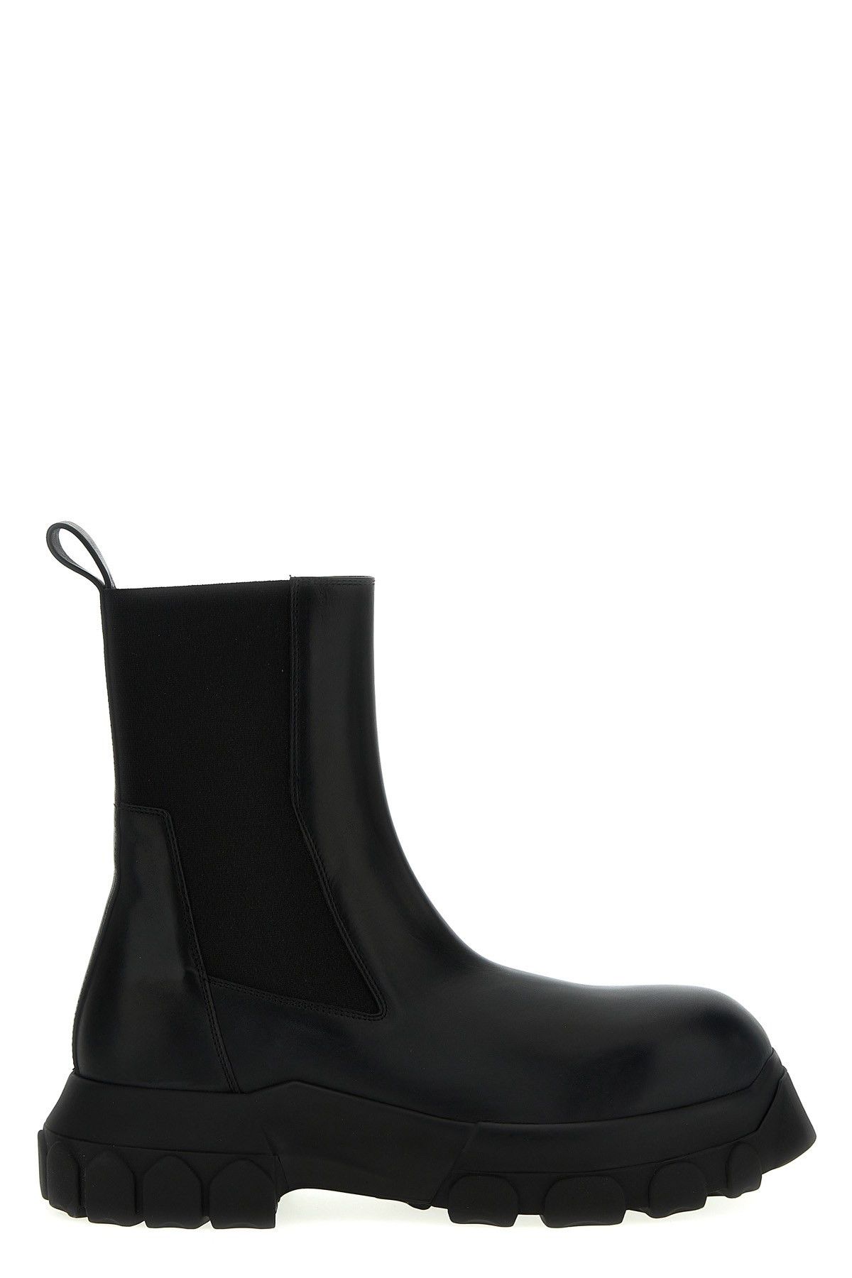 image of Rick Owens 'beatle Bozo Tractor' Ankle Boots in Black, Men's (Size 13)