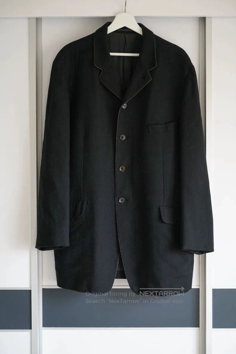 Yohji Yamamoto Yohji Yamamoto 00AW Couture Wool Blazer. Size US L / EU 52-54 / 3 - 1 Thumbnail