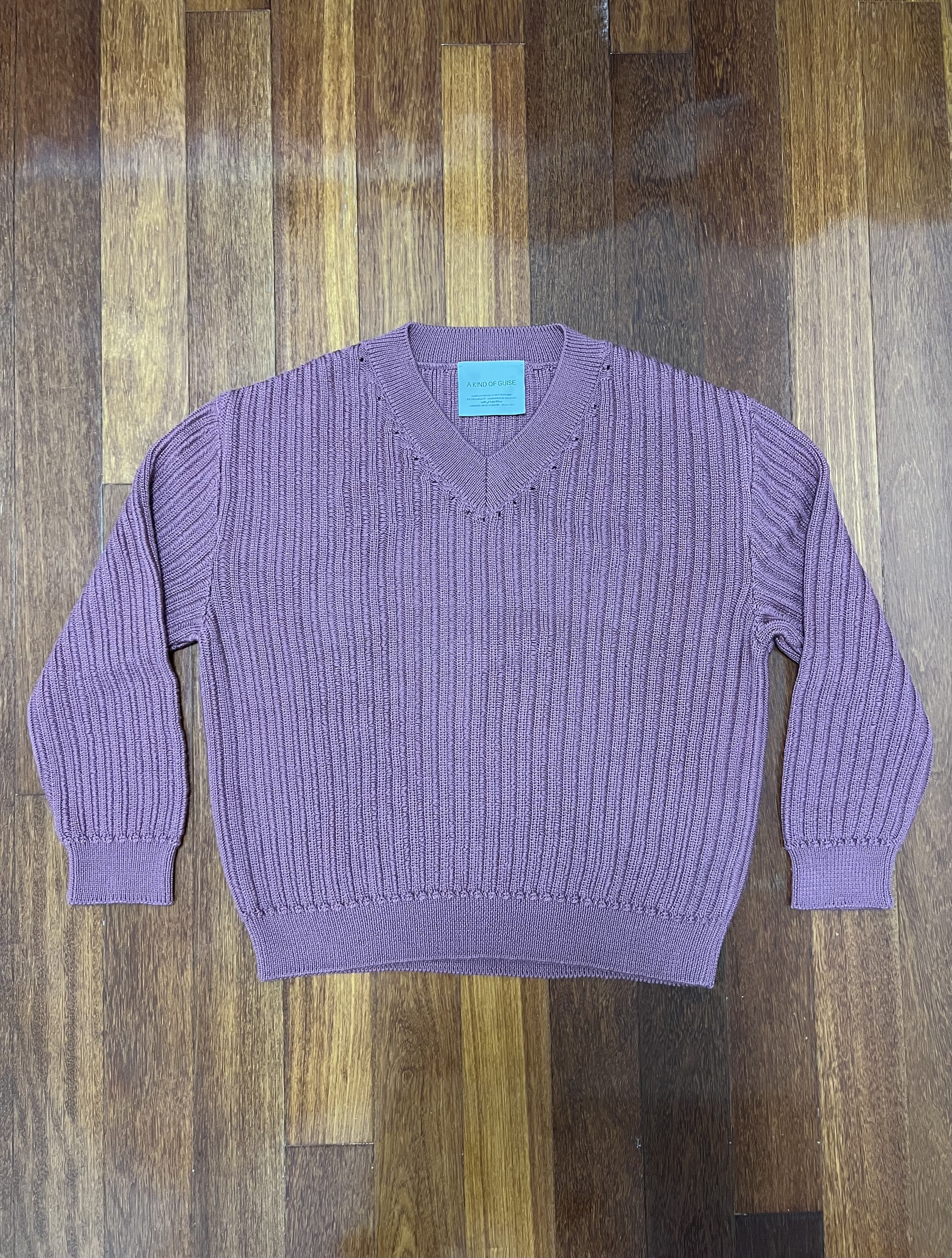 A Kind Of Guise 💚 SS24 A Kind Of Guise Saimir Knit Sweater Roze Small NEW Size US S / EU 44-46 / 1 - 8 Thumbnail