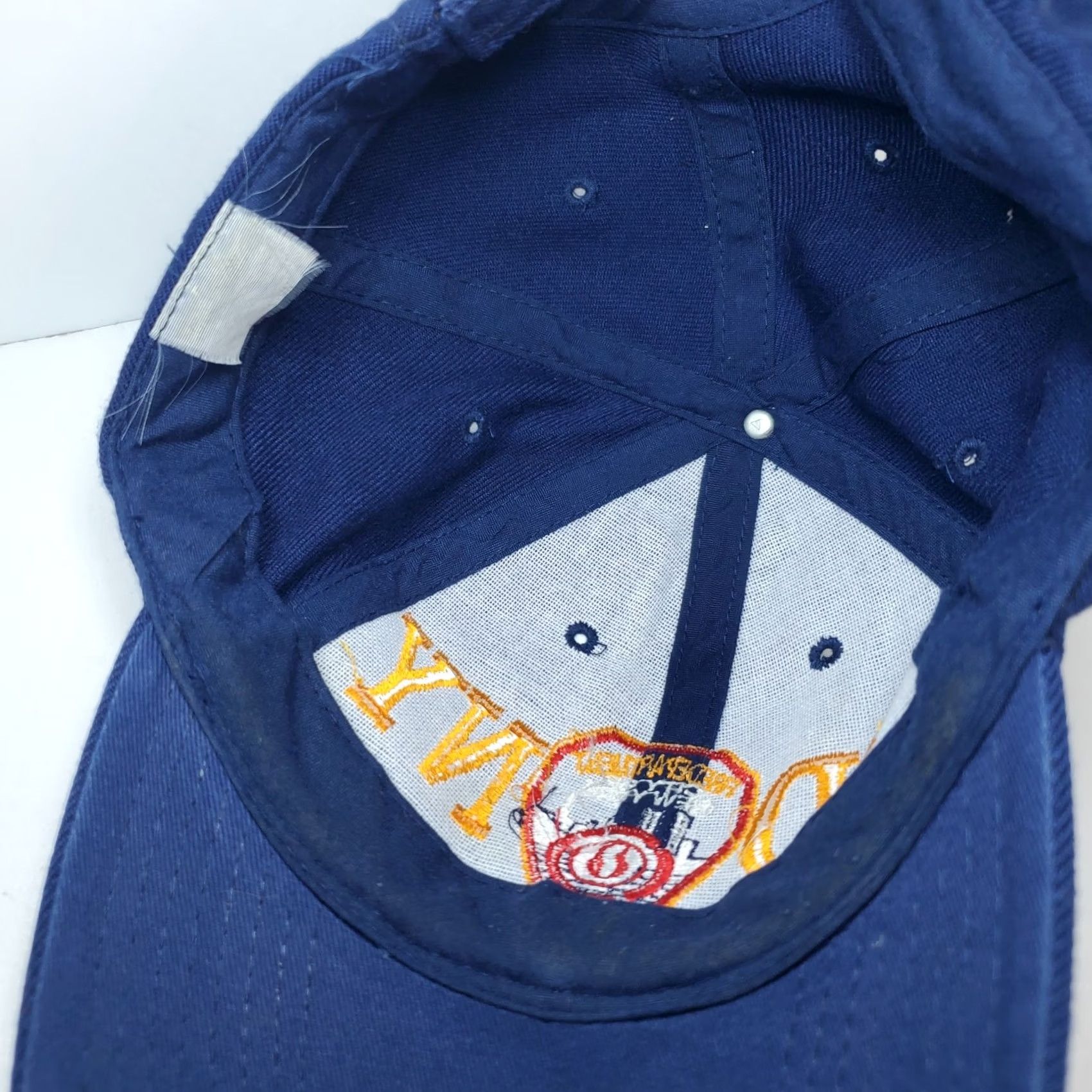 Vintage FDNY Baseball Cap New York Fire Department Dark Blue Adjustable One Size Size ONE SIZE - 8 Thumbnail