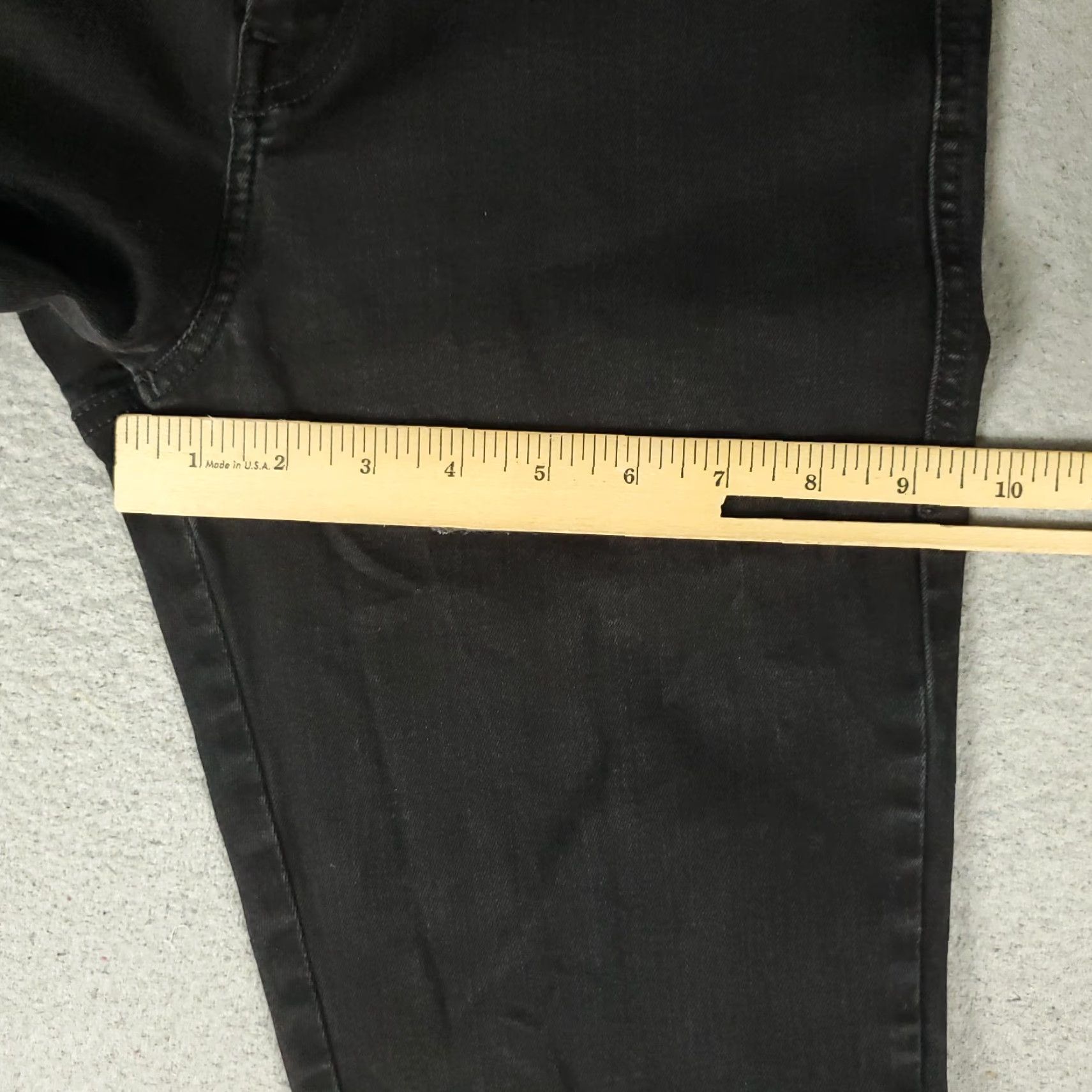 Diesel Diesel Jeans Womens Size 31 Black High Skinny denim Pants J zip button 5-Pocket Classic Modern American Logo Zipper Size 24" / US 00 / IT 34 - 6 Thumbnail