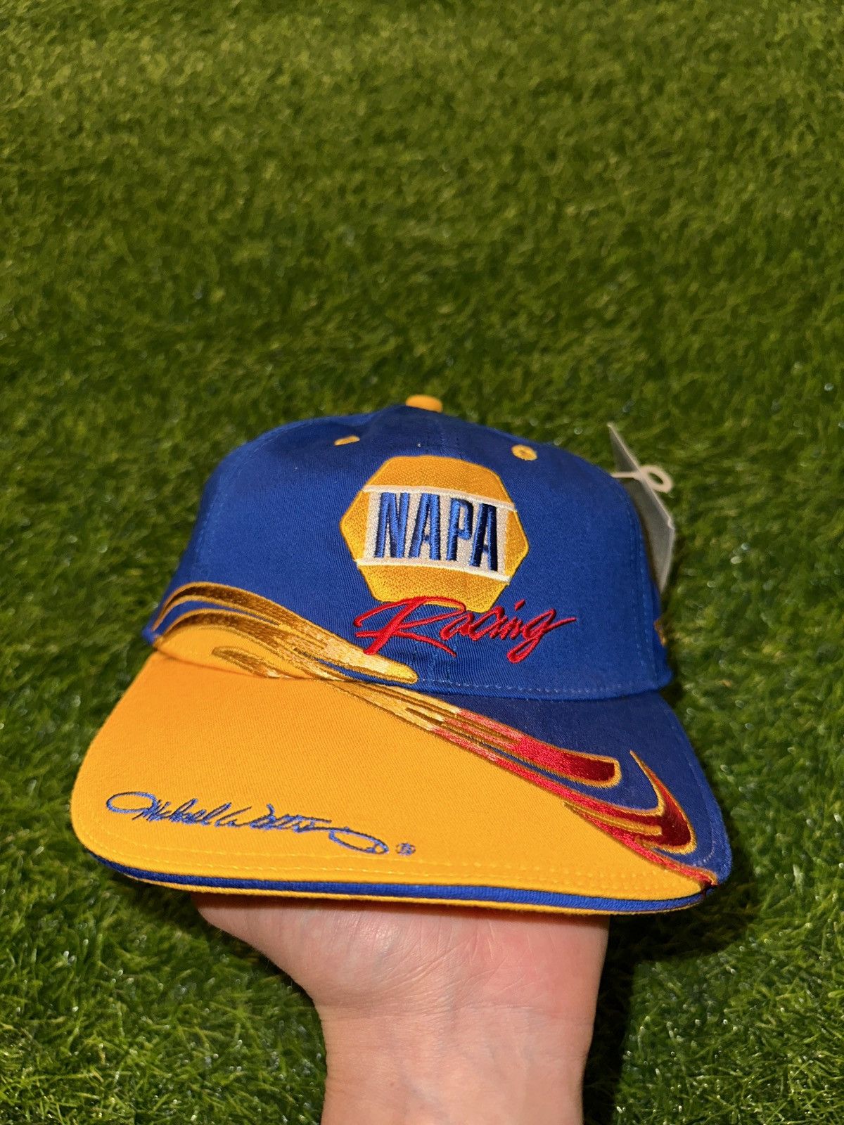 NASCAR Vintage napa racing nascar michael waltrip chase hat Size ONE SIZE - 2 Thumbnail