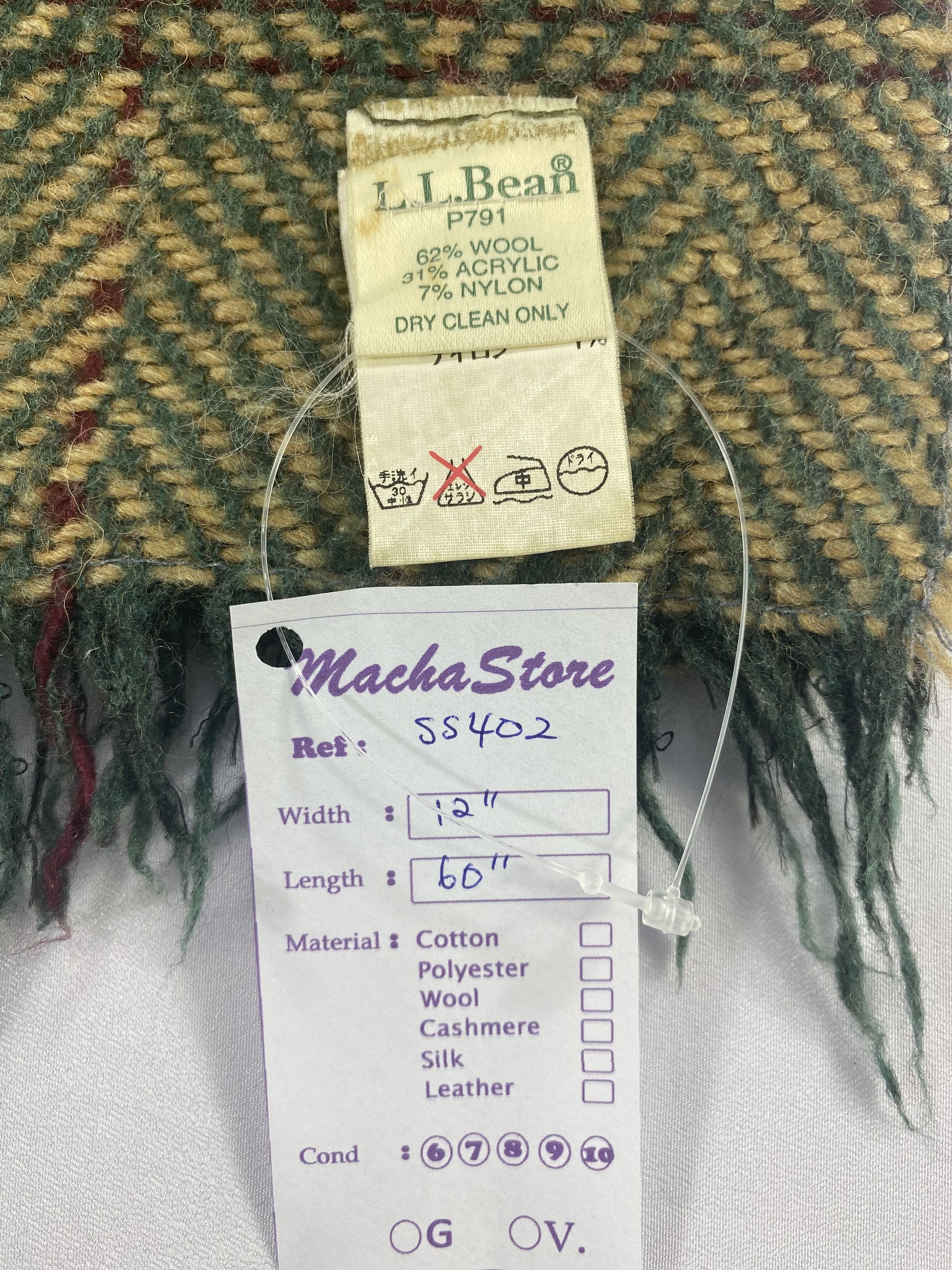 L.L. Bean L.L Bean Scarf / Muffler / Neckwear Size ONE SIZE - 5 Thumbnail