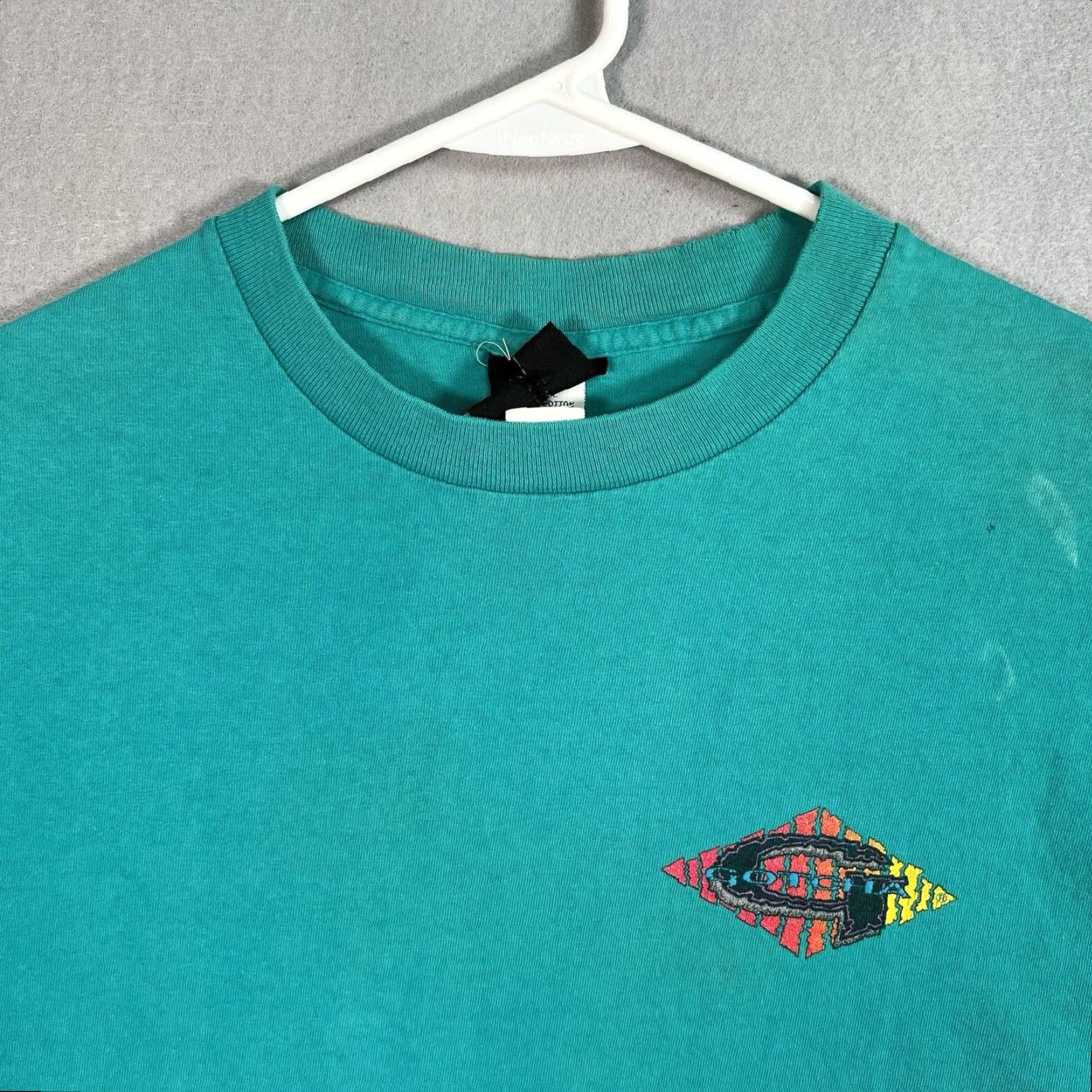 Gotcha VINTAGE Gotcha Surf Logo Graphic Tee Adult Medium Blue 90s Mens Size US M / EU 48-50 / 2 - 5 Thumbnail
