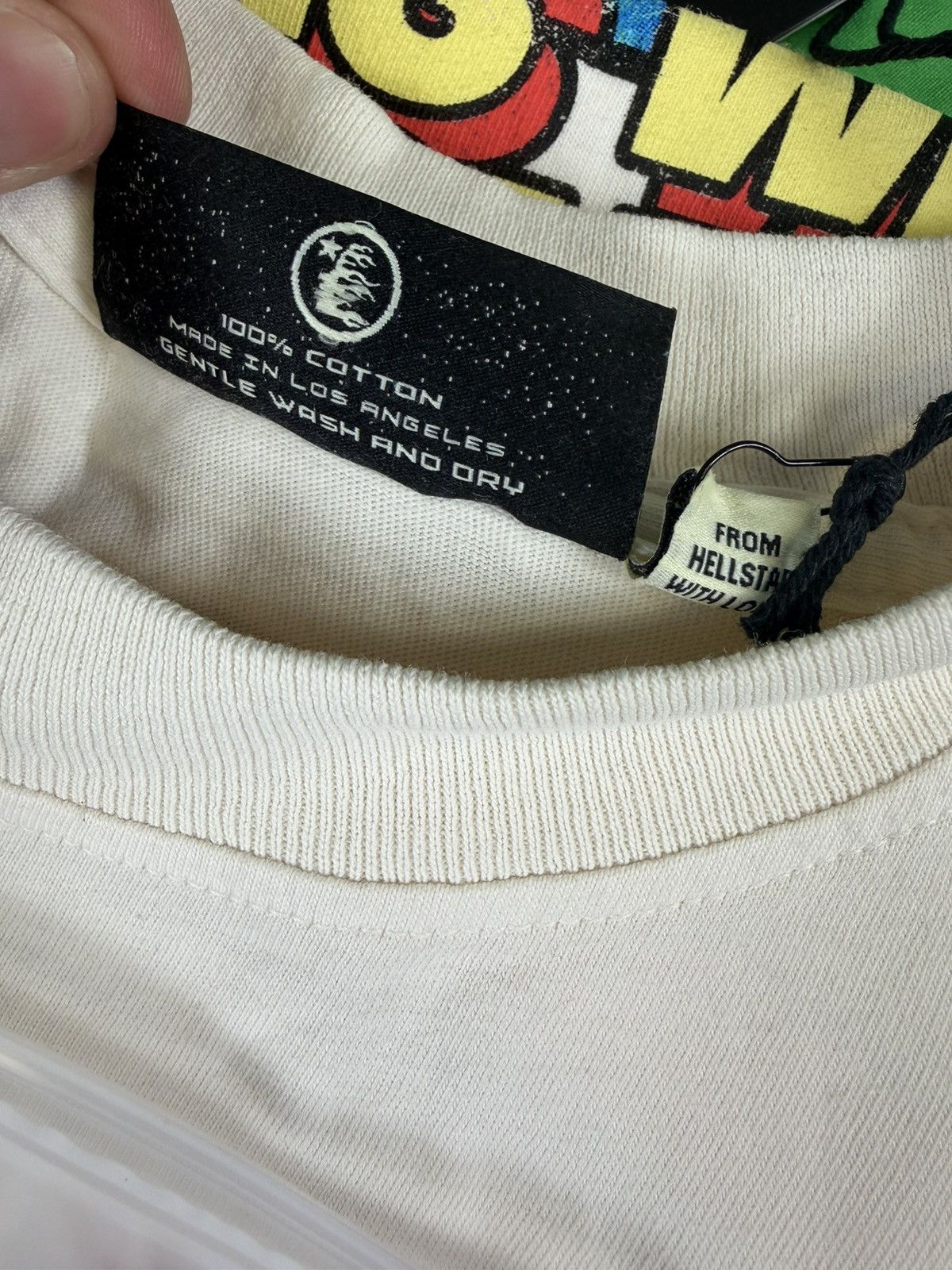 HELLSTAR Hellstar Heaven On Earth White T-Shirt Size US XXL / EU 58 / 5 - 4 Thumbnail
