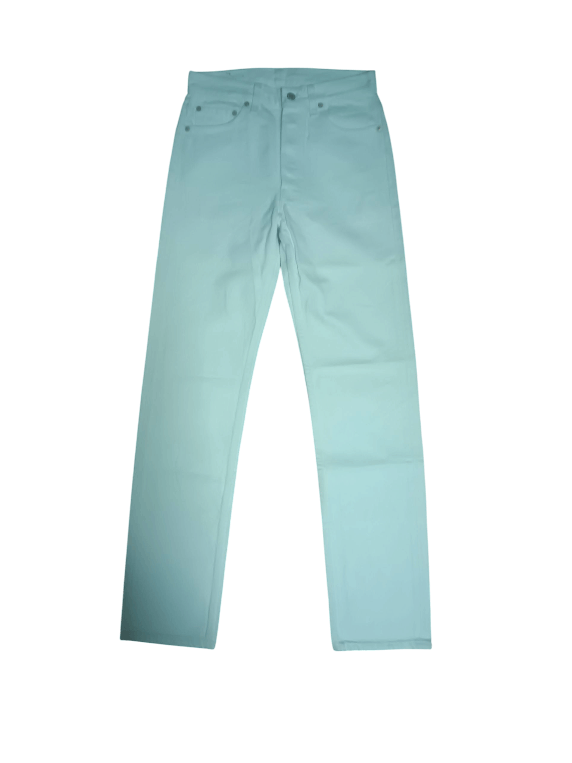 Levi's Vintage Levis Jeans Denim RARE White Colour USA Size US 29 - 1 Thumbnail
