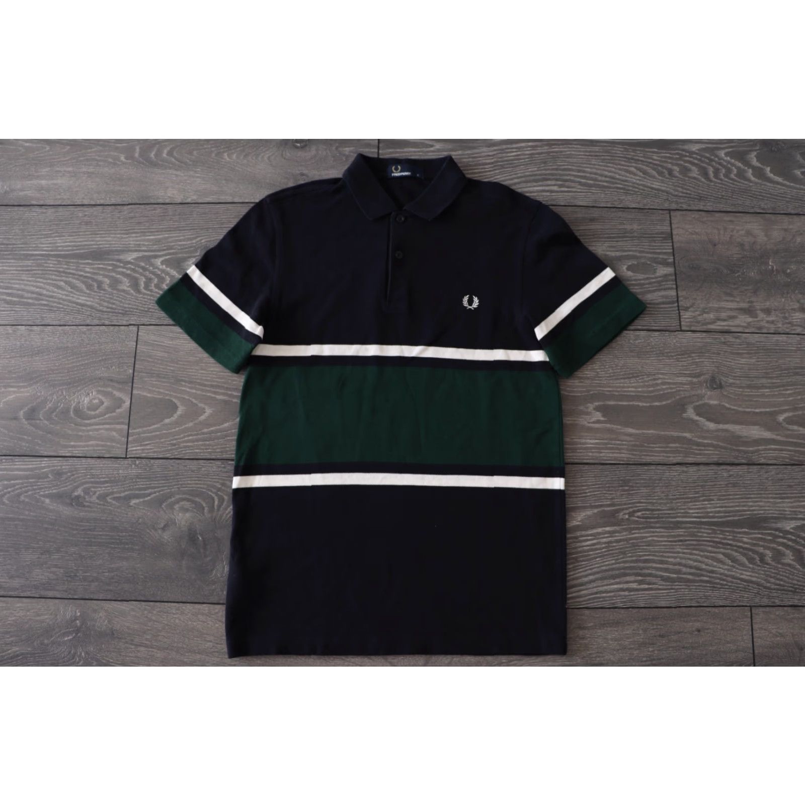 Fred Perry FRED PERRY POLO SHIRT MENS REGULAR FIT SHORT SLEEVE M5578 STRIPE Small Multicolor Polo Shirt Mens Small Striped Short Sleeve Polo shirt Size US S / EU 44-46 / 1 - 8 Thumbnail