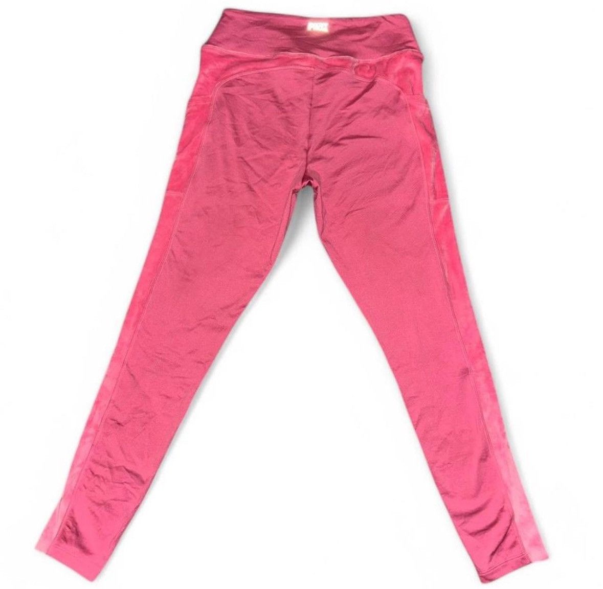 Pink × Victoria's Secret PINK Leggings with Velour Strip Size 30" / US 8 / IT 44 - 2 Thumbnail