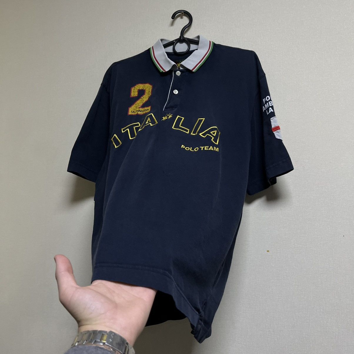 La Martina Vintage Y2K LA MARTINA Polo T-shirt Size US XL / EU 56 / 4 - 6 Thumbnail
