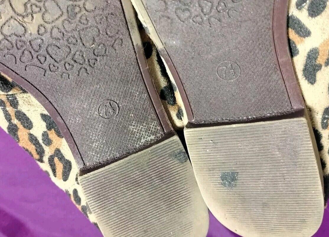 Designer Breckelles Cheetah Print Shoes Size 7½ Size US 7.5 / IT 37.5 - 5 Thumbnail