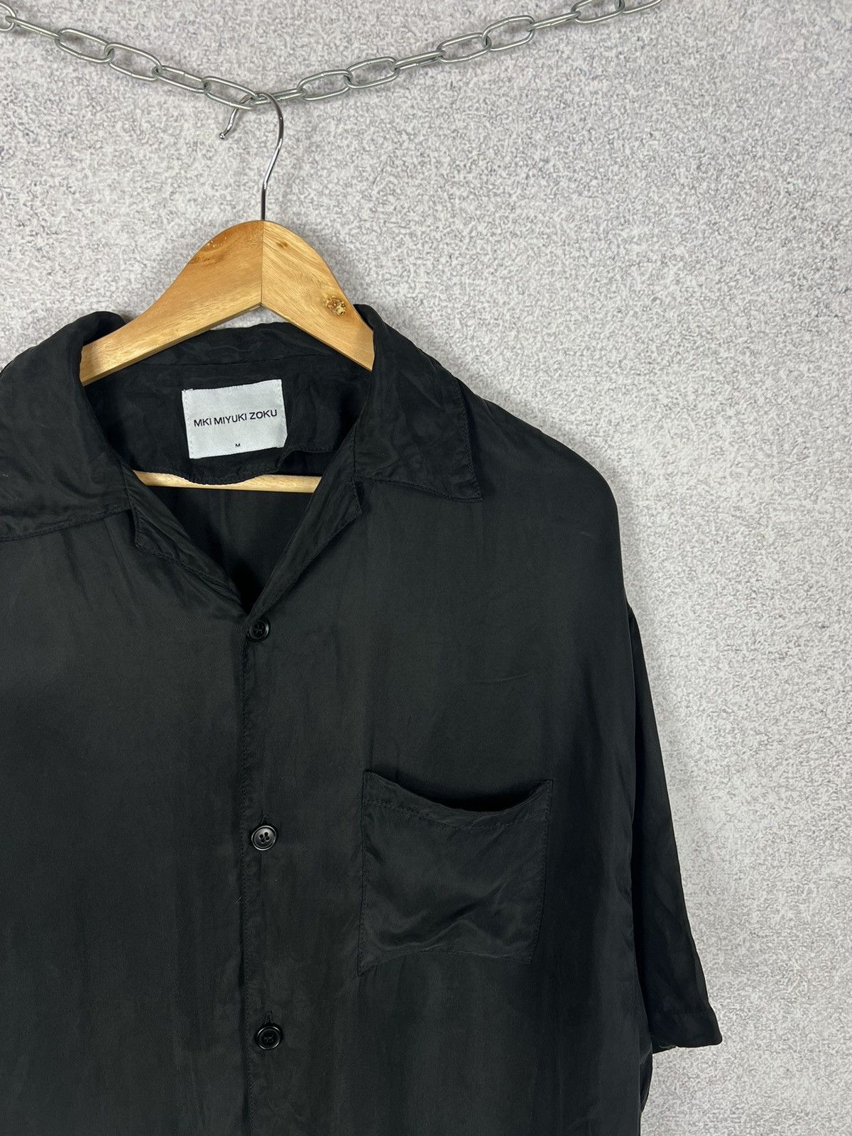 Japanese Brand × Mki Miyuki Zoku Avant-Garde MKI MIYUKI ZOKU Oversized Shirt Button Up Size US M / EU 48-50 / 2 - 2 Thumbnail