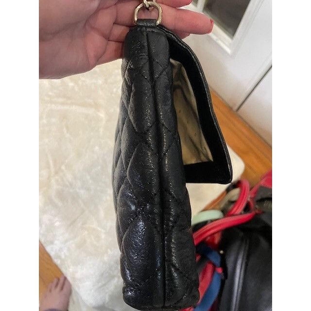 Kate Spade KATE SPADE Gold Coast BLACK LEATHER Charlize Quilted Flap Sh Size ONE SIZE - 6 Thumbnail