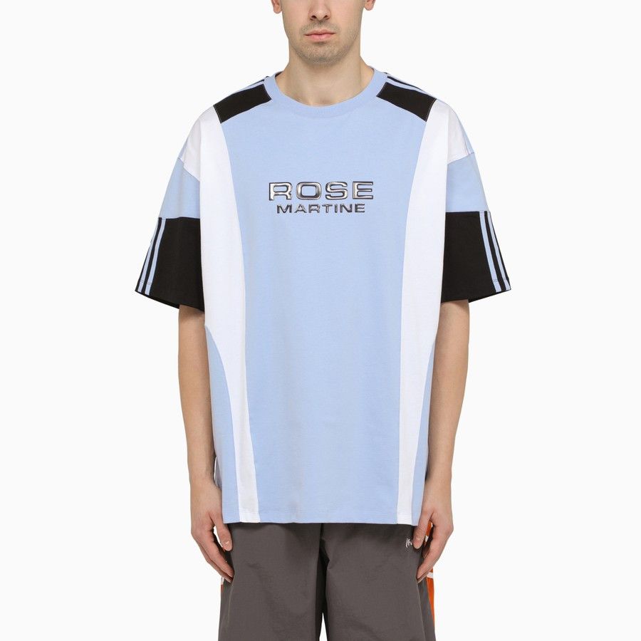 image of Martine Rose O1D2Blof0424 Logo T-Shirts In Multicolor, Men's (Size Medium)