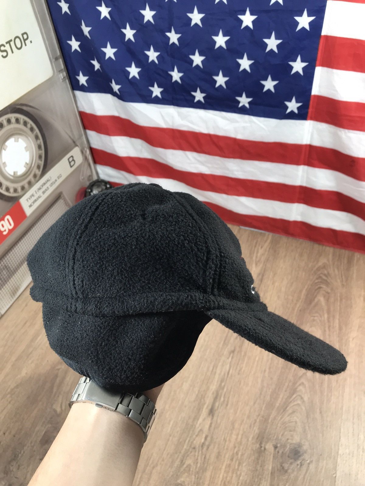 O'Neill × Vintage Vintage Oneill Fleece Cap Size ONE SIZE - 5 Thumbnail
