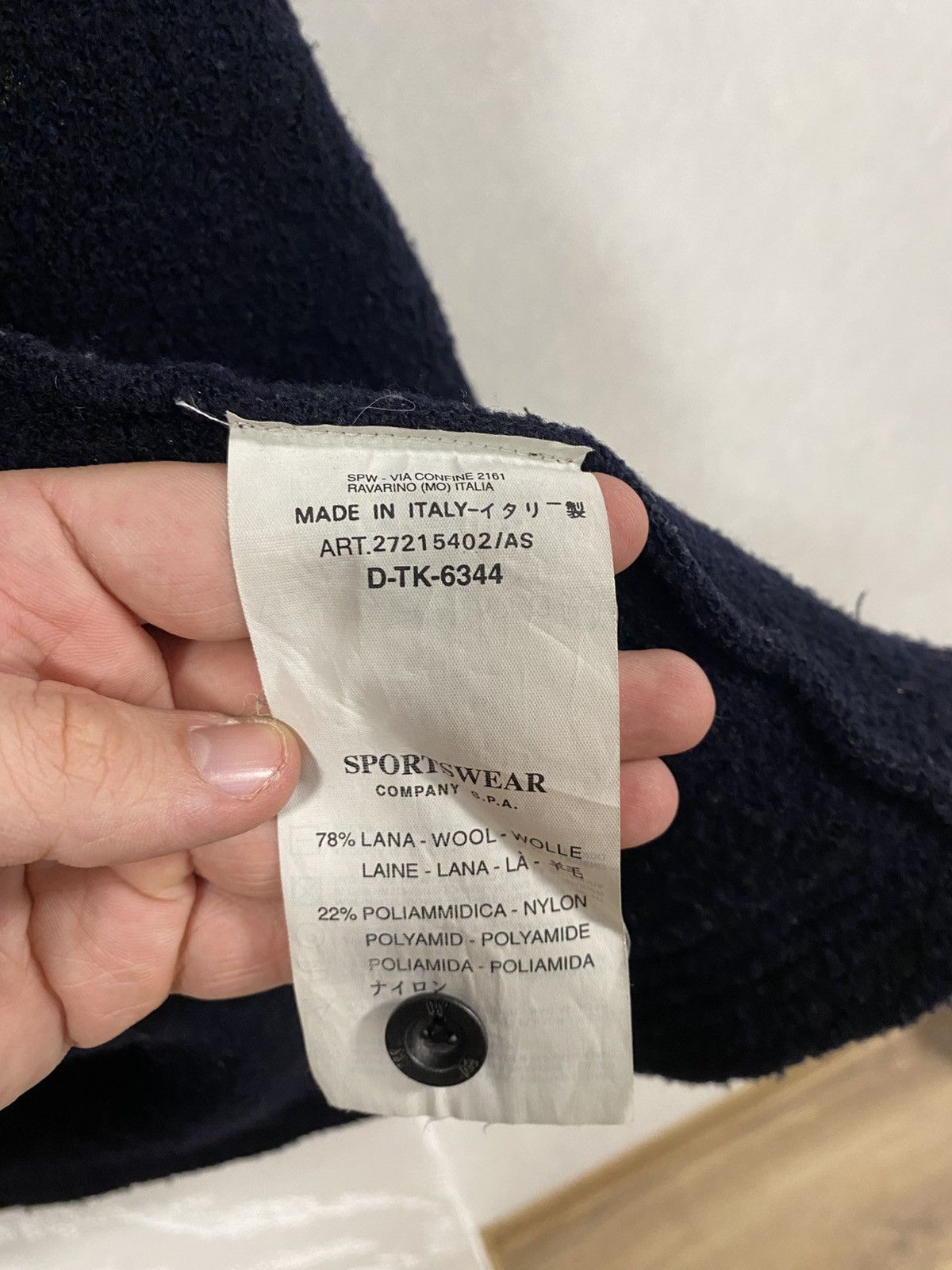 Massimo Osti World Wide Web by Masimo Osti AW 1997 Experimental Sweater Size US M / EU 48-50 / 2 - 18 Thumbnail