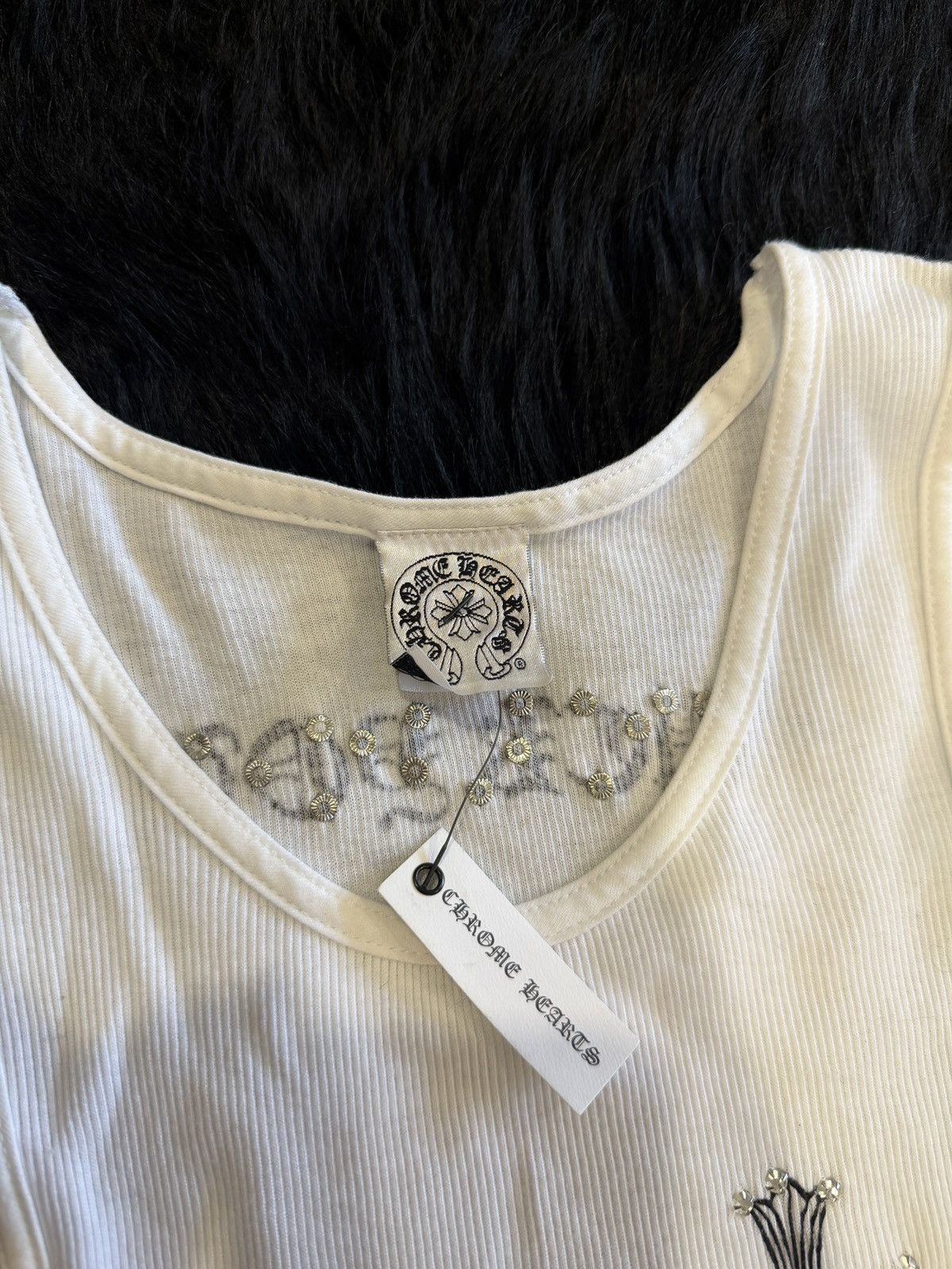 Chrome Hearts CHROME HEARTS X SWARVOSKI TANK TOP Size US L / EU 52-54 / 3 - 3 Thumbnail