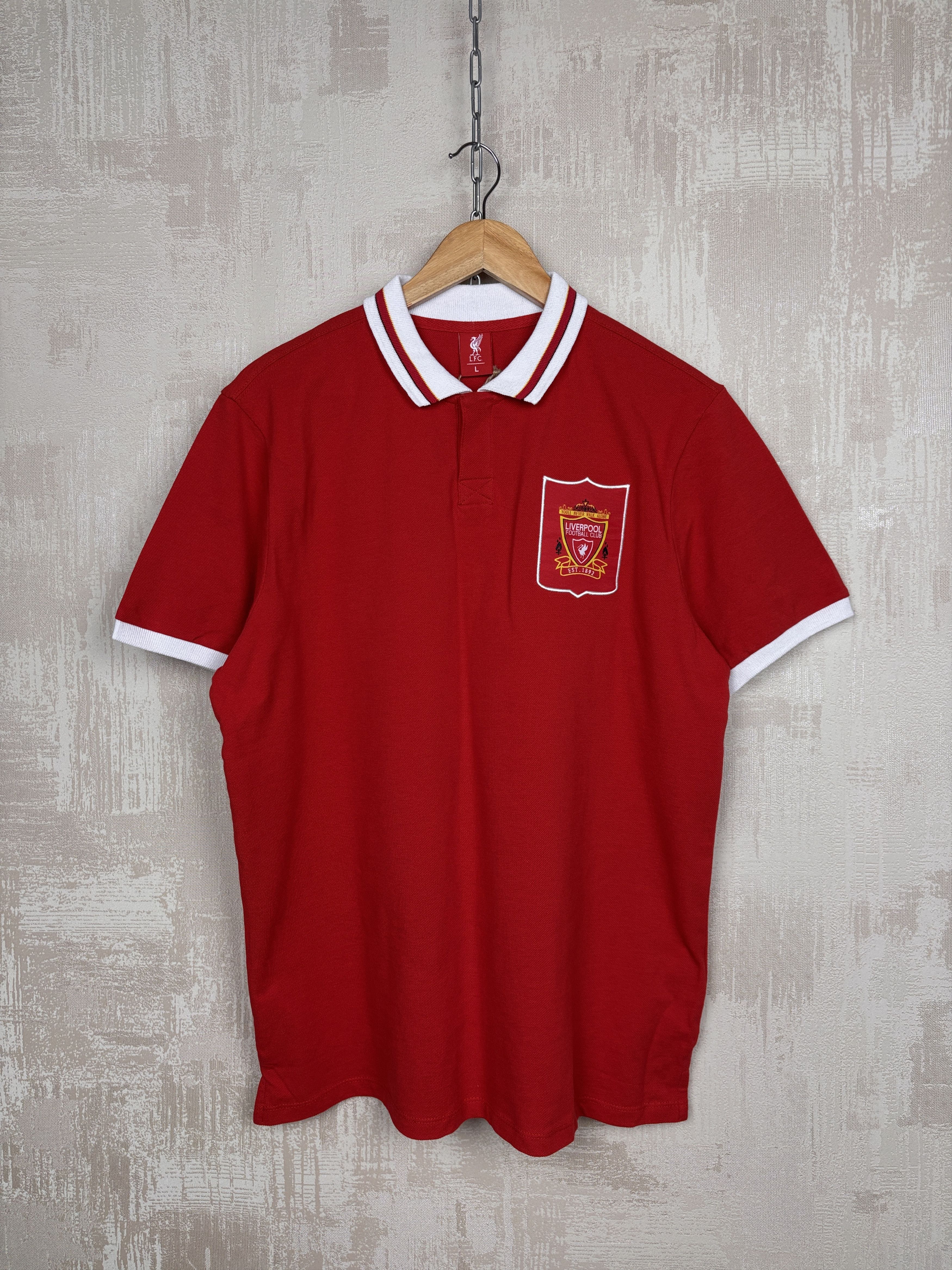 Other Liverpool FC Home Polo T-shirt Size US L / EU 52-54 / 3 - 3 Thumbnail