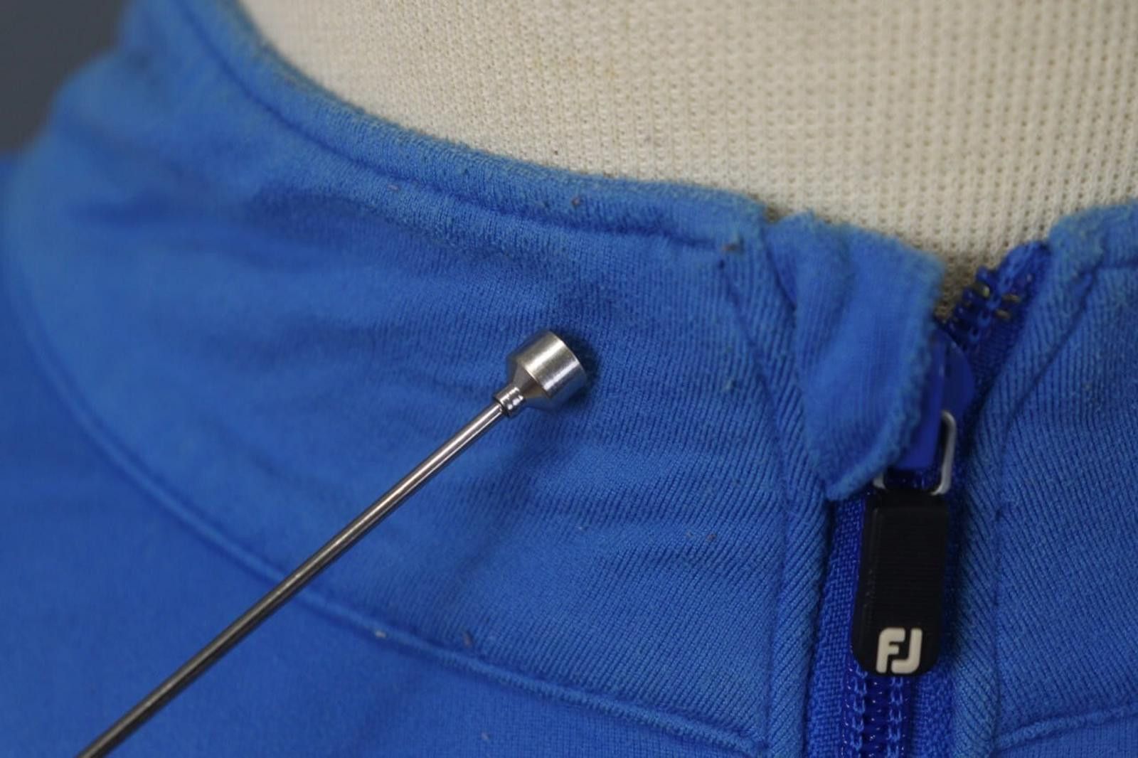 Fjallraven FJ Blue Striped Panel Nylon Quarter Zip Sweatshirt Size L Size US L / EU 52-54 / 3 - 8 Thumbnail