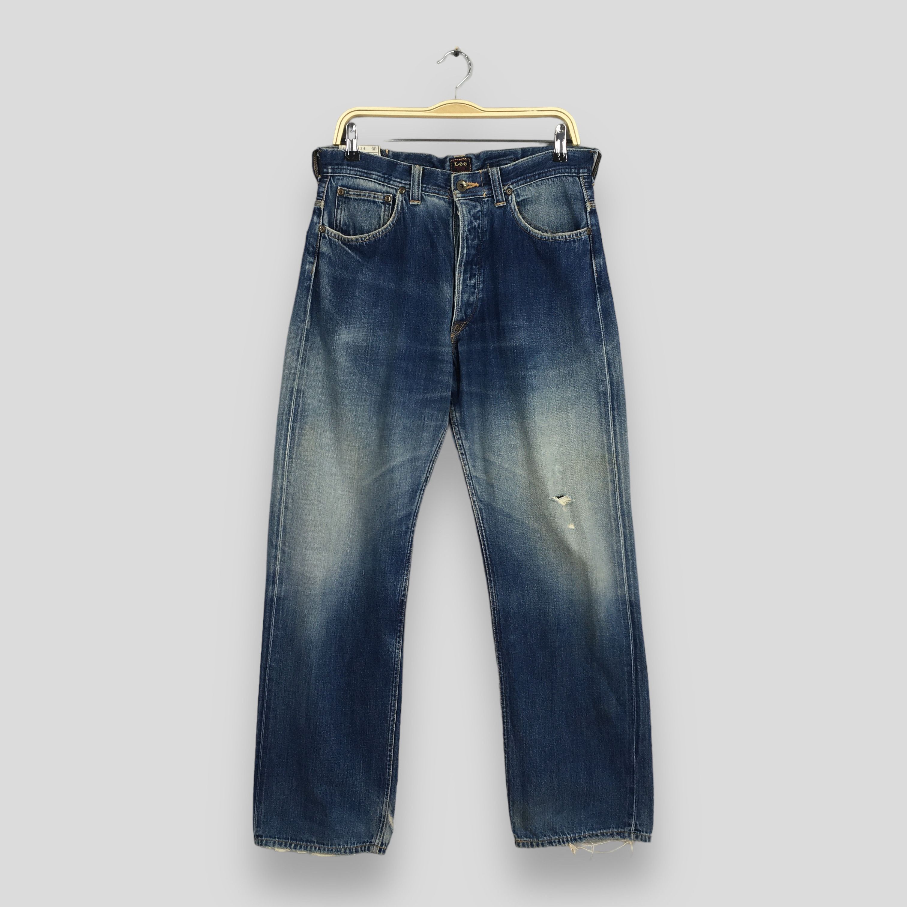 Lee Size 30x28.5 Vintage Lee Cowboy 101 Selvedge Jeans S1793 | Grailed