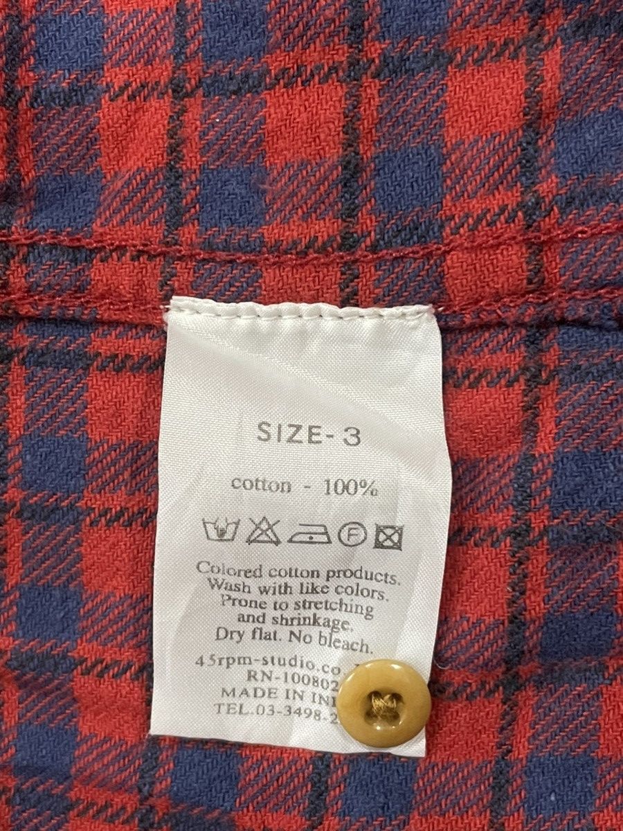 45rpm 45rpm Checked Shirt Size US L / EU 52-54 / 3 - 3 Thumbnail