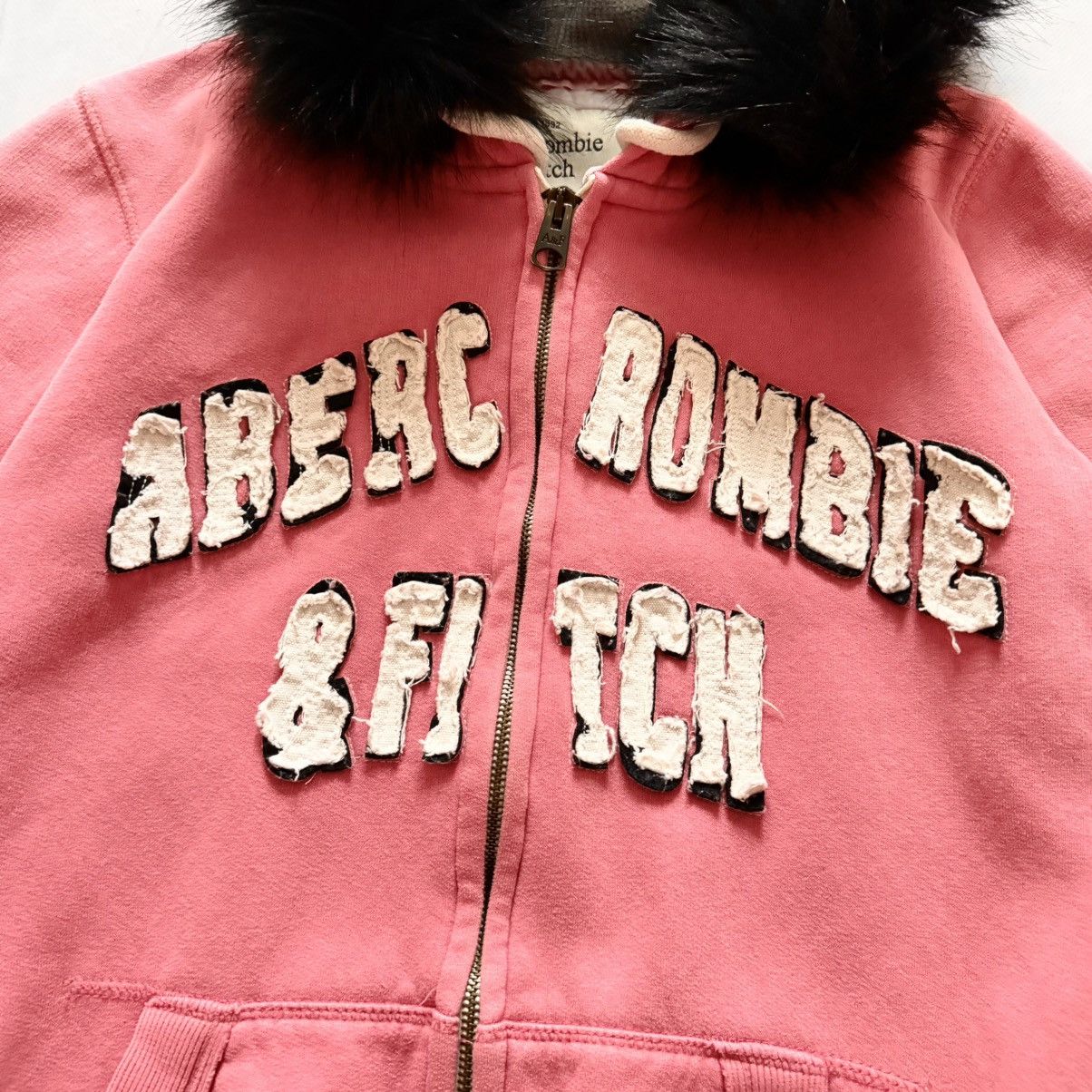 If Six Was Nine Abercrombie LGB If Six Was Nine Style Faux Fur Zip Jacket Size L / US 10 / IT 46 - 3 Thumbnail