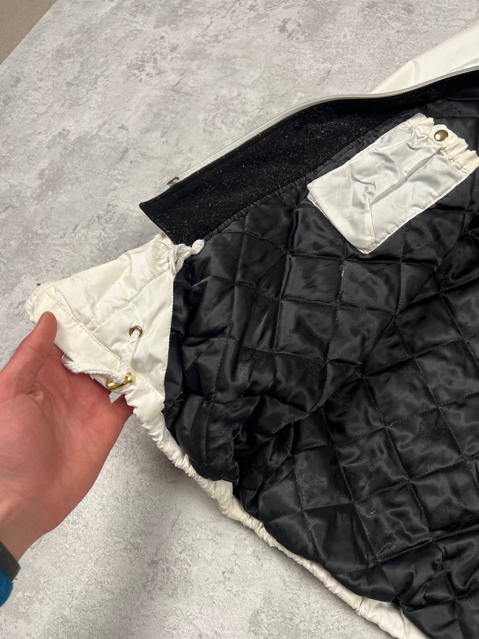 MCM Vintage MCM White Parka Jacket Size L / US 10 / IT 46 - 10 Thumbnail