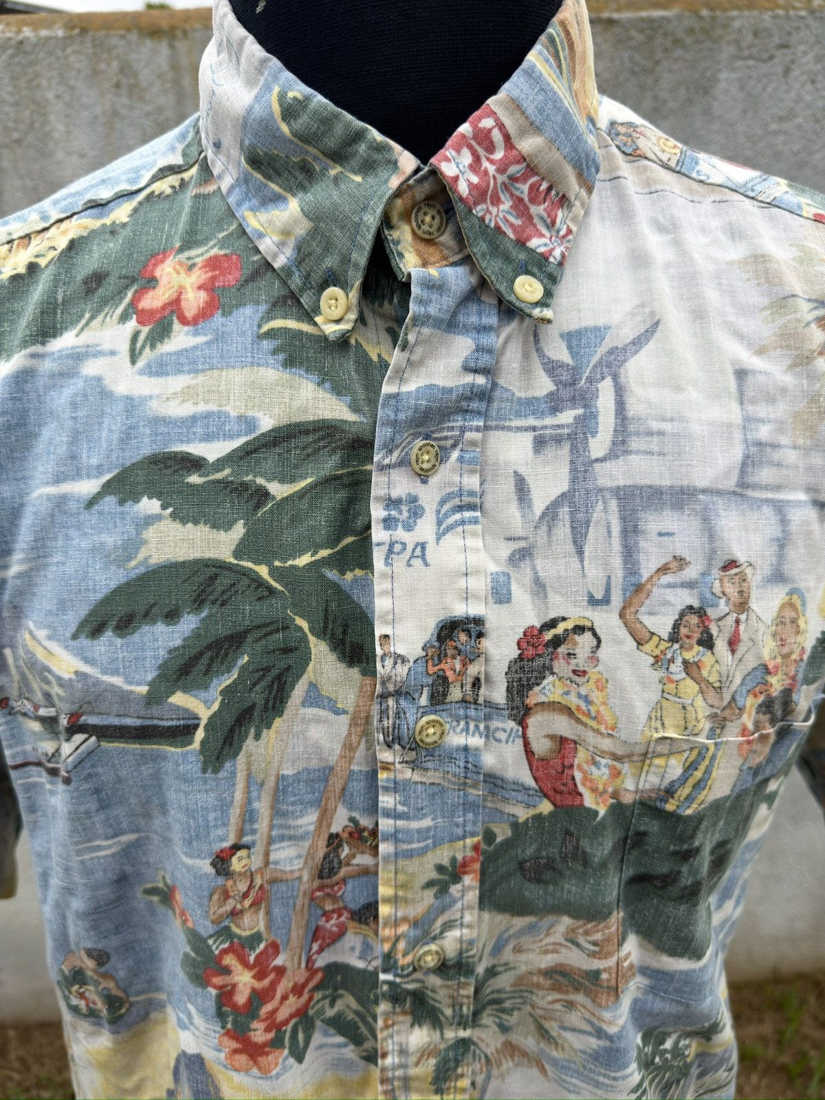 Reyn Spooner Reyn Spooner Classic Hawaiian Print Multicolored Men's L Size US L / EU 52-54 / 3 - 3 Thumbnail